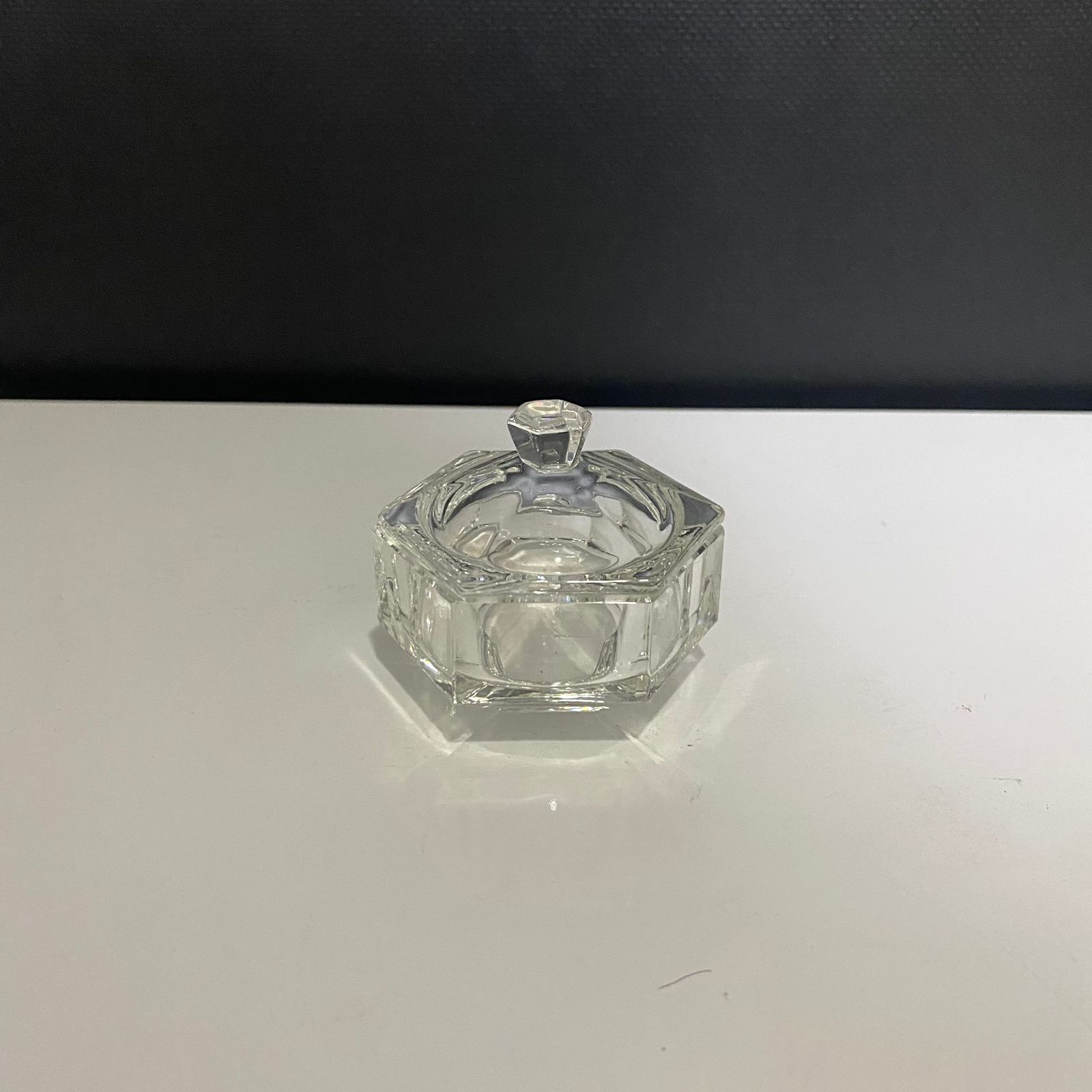Copinho Cristal Médio Sextavado
