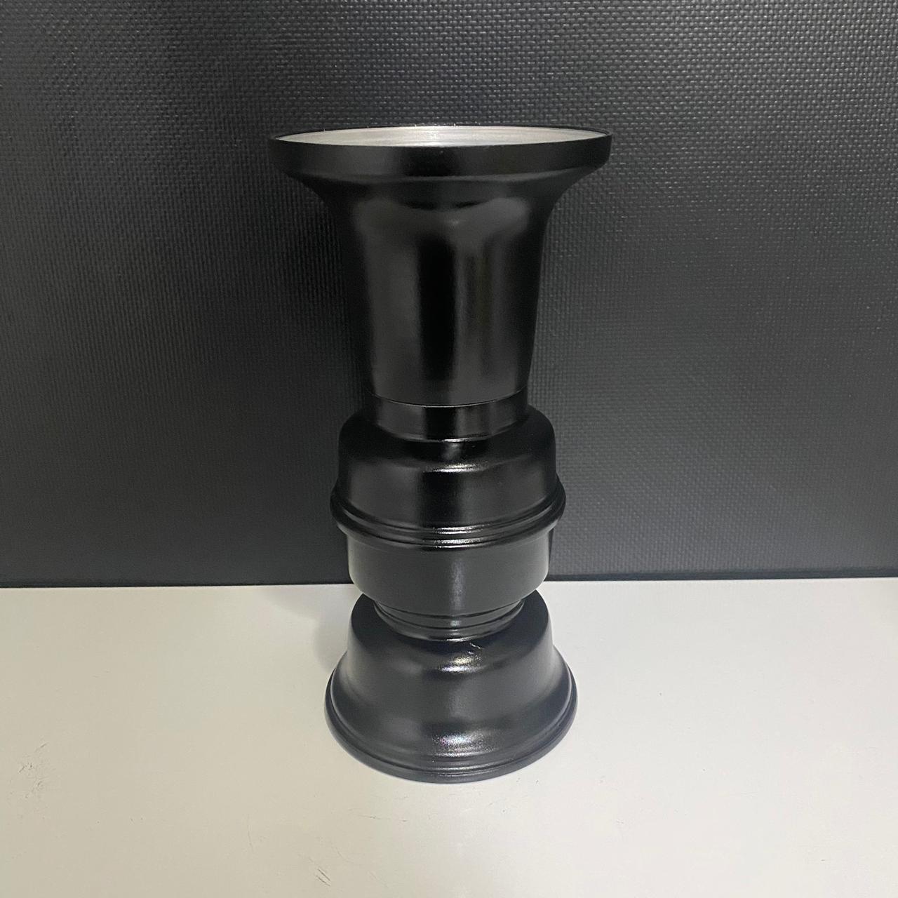Vaso de Metal no. 3 - Preto