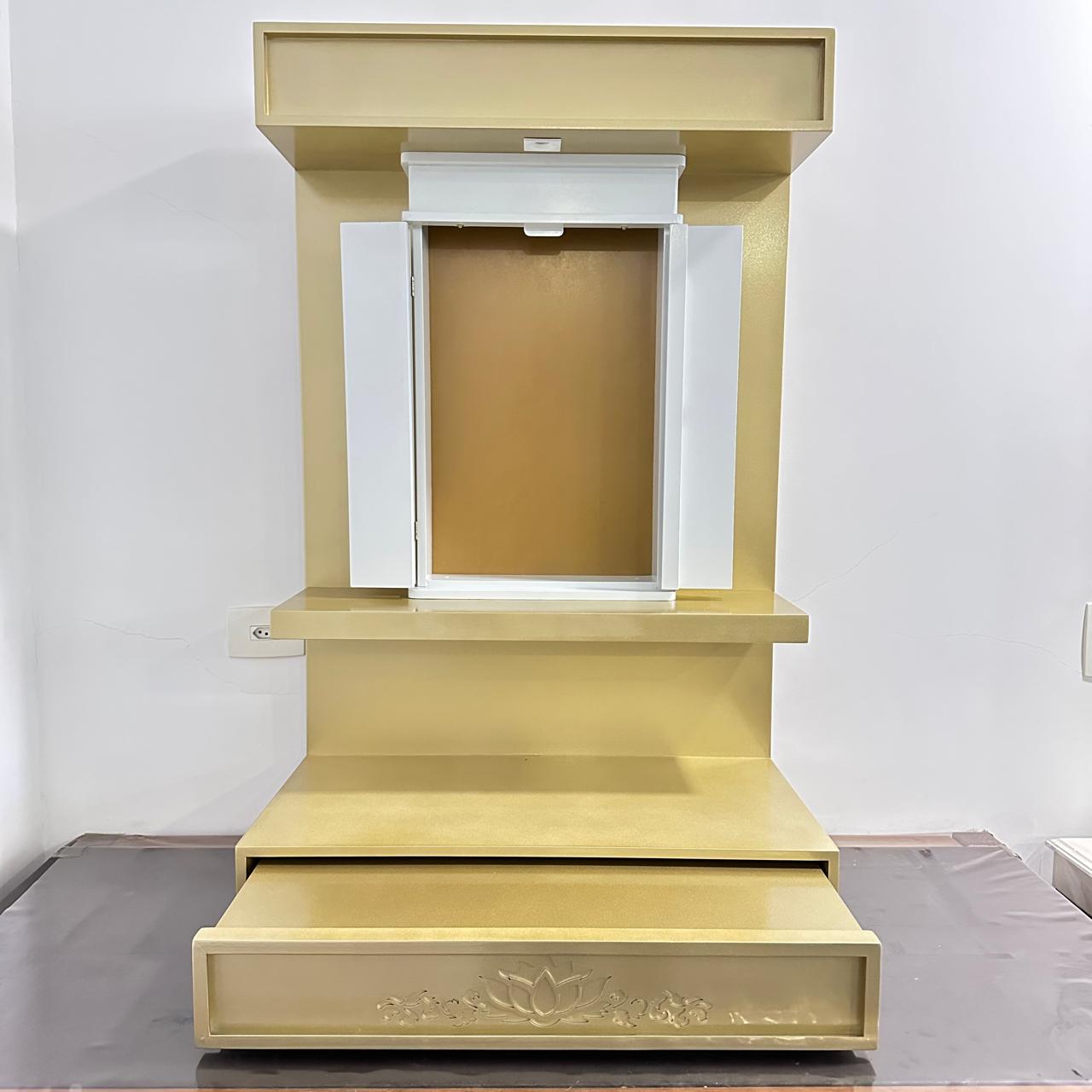 Painel Slim - Dourado/Branco