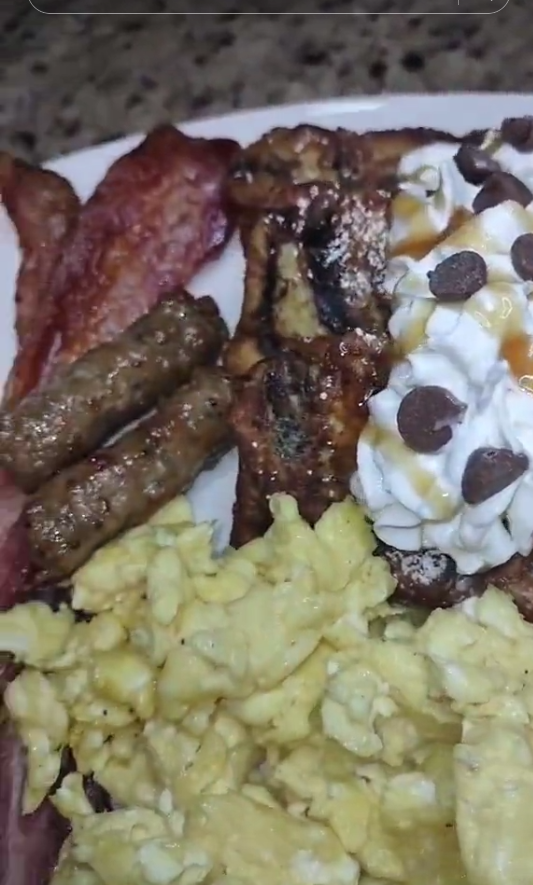 Chocolate Brioche Breakfast Platter