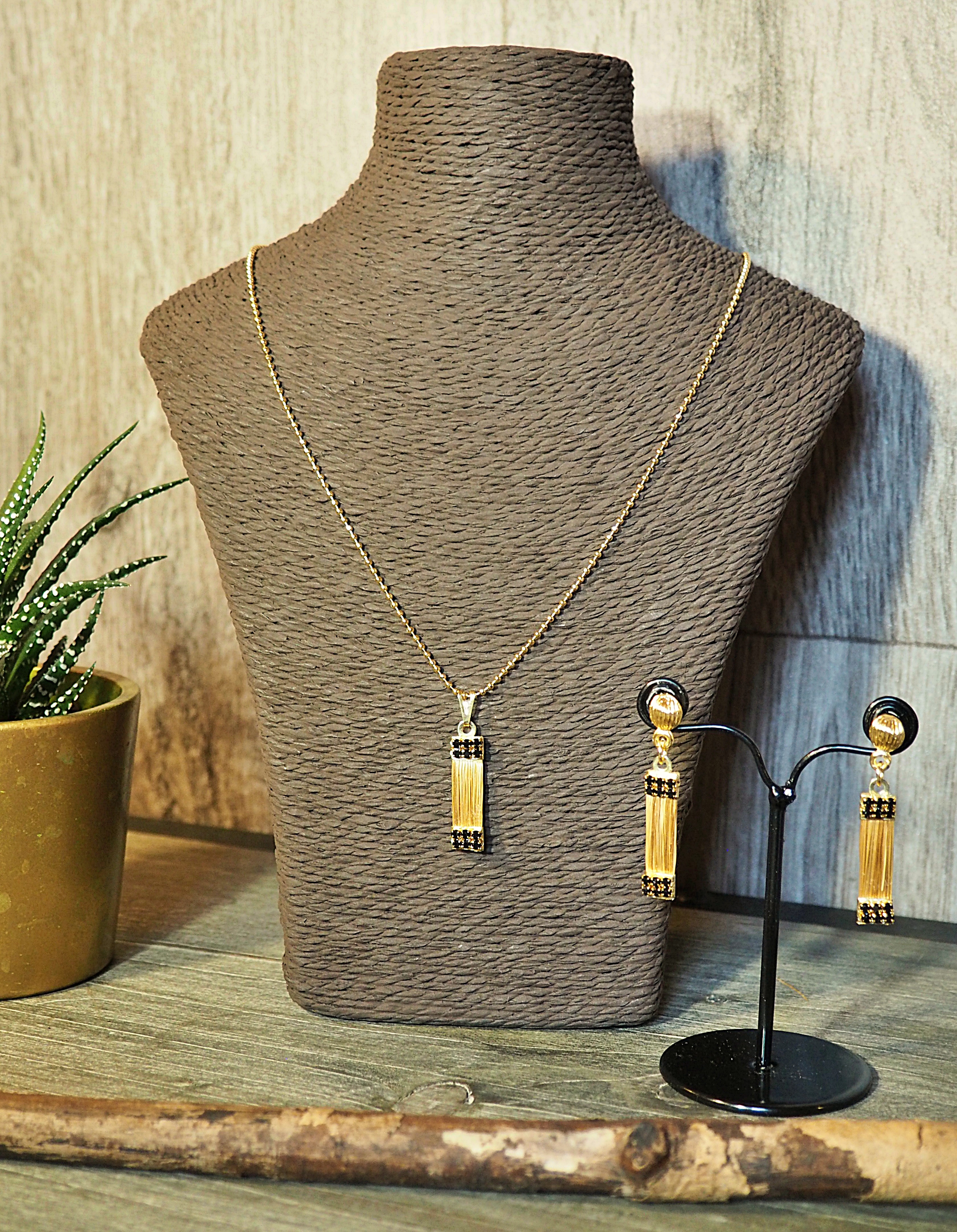 Boucles d'oreilles - Brasilia 