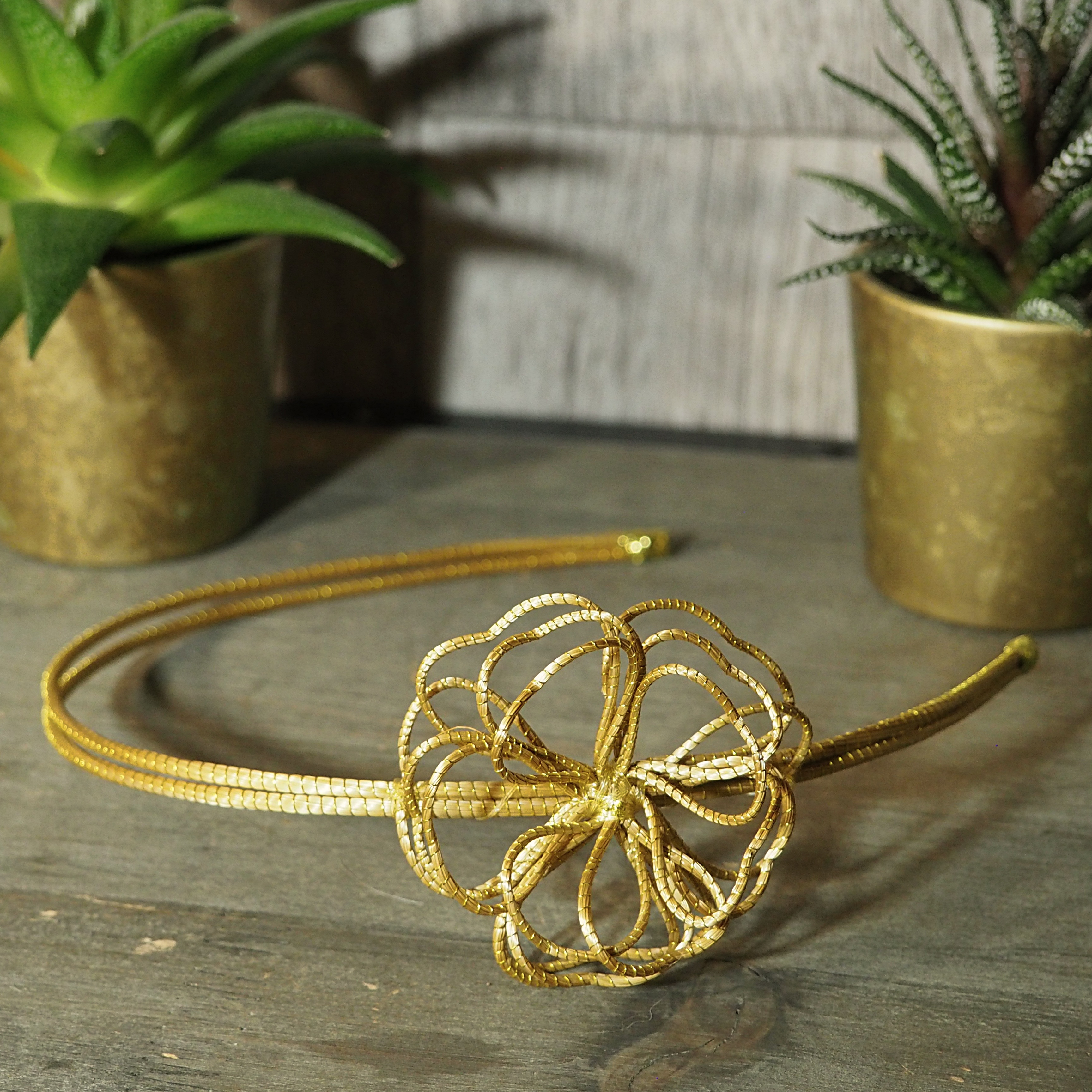 Serre-tête - Flor do Sol