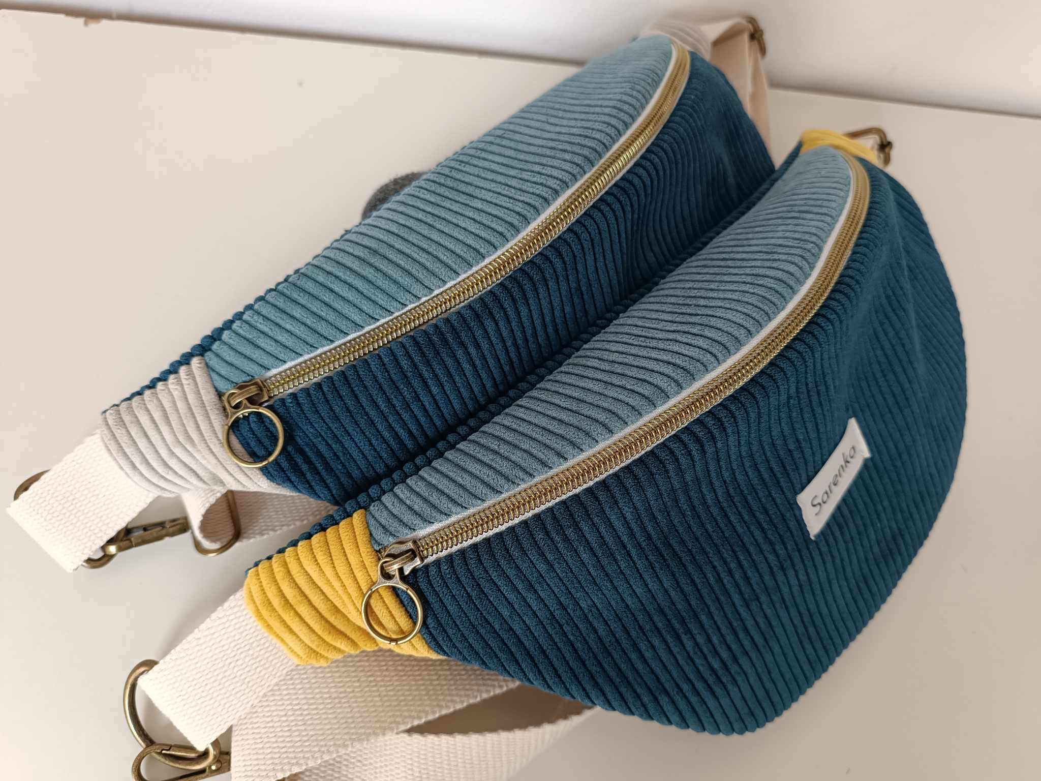 Sac Banane - Trio de couleurs - Les marinières