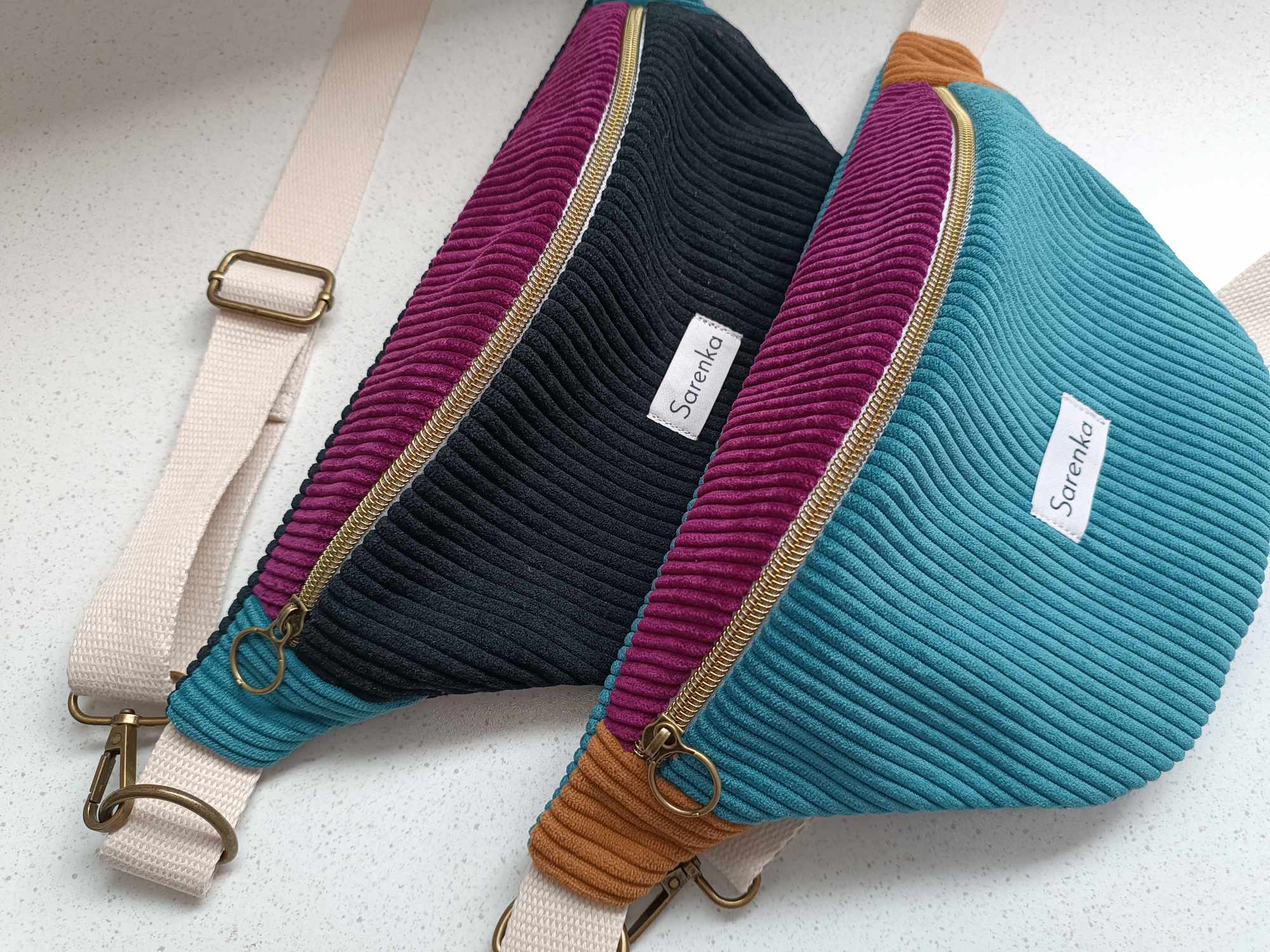 Sac Banane - Trio de couleurs - Purple rain