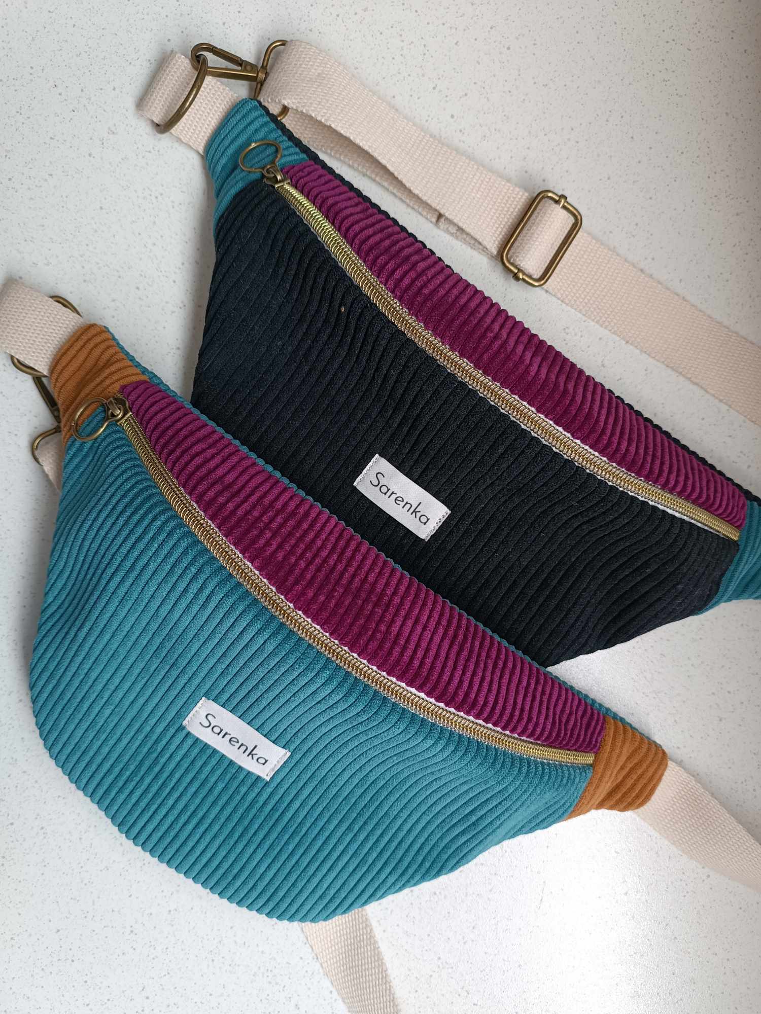 Sac Banane - Trio de couleurs - Purple rain