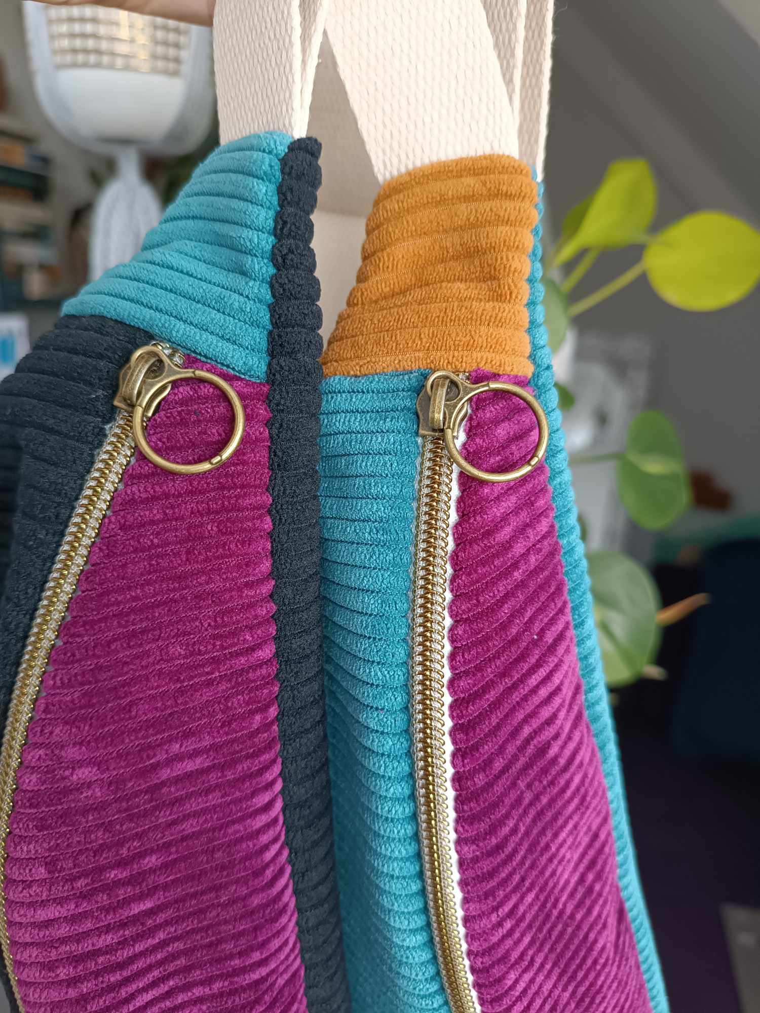 Sac Banane - Trio de couleurs - Purple rain