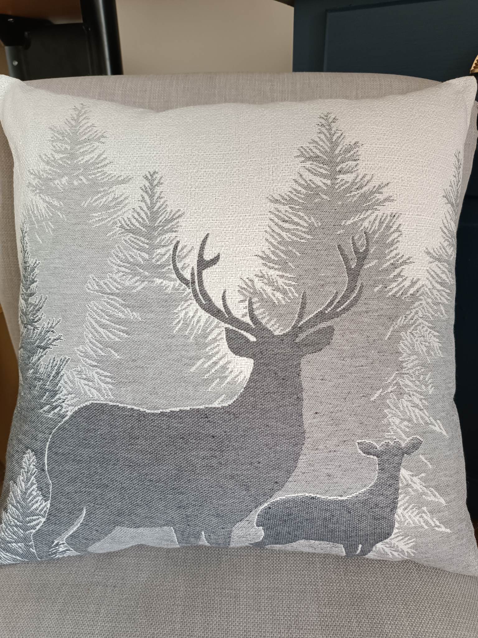 Housse de coussin - Cerf