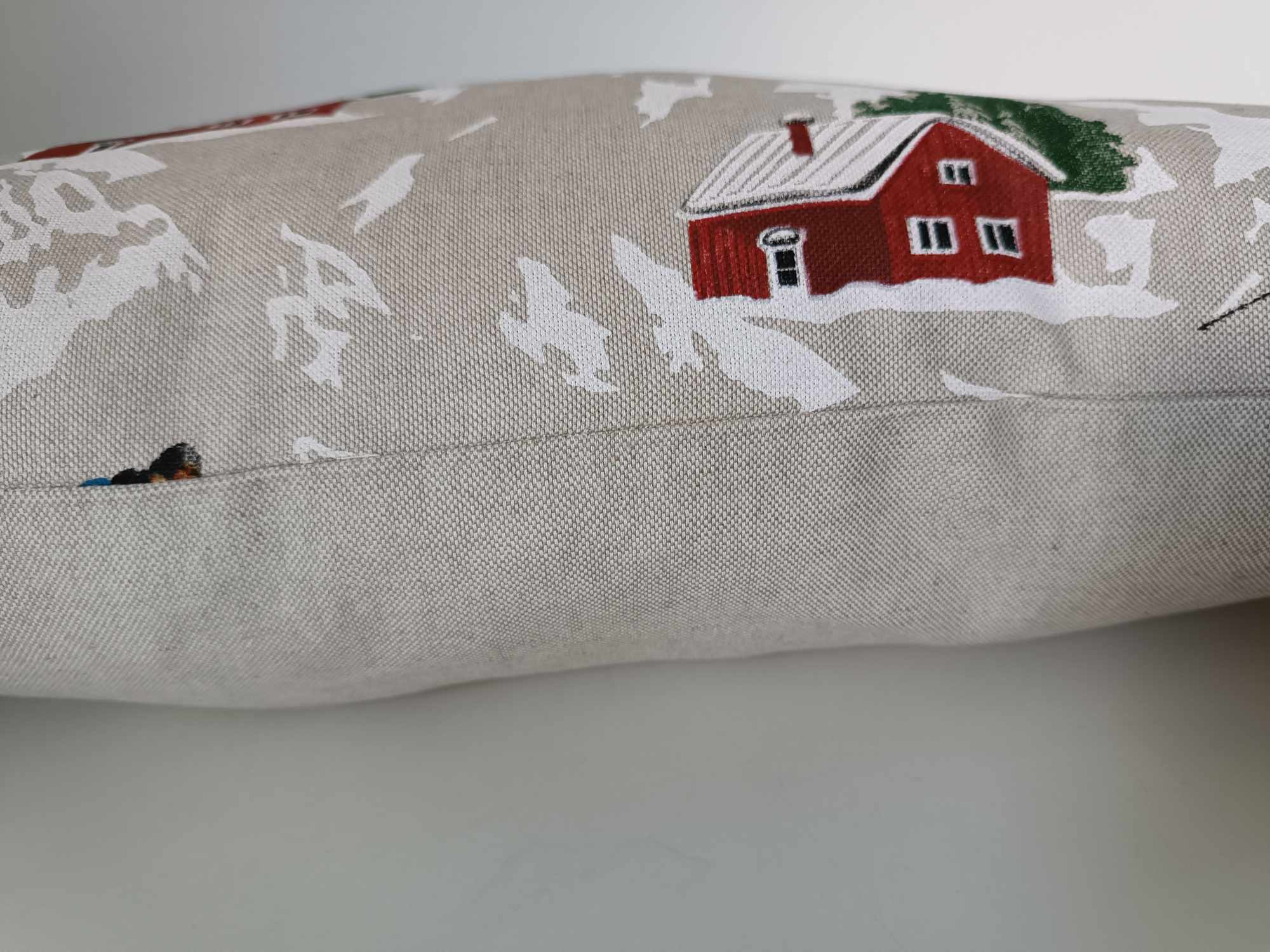 Housse de coussin - Piste de ski