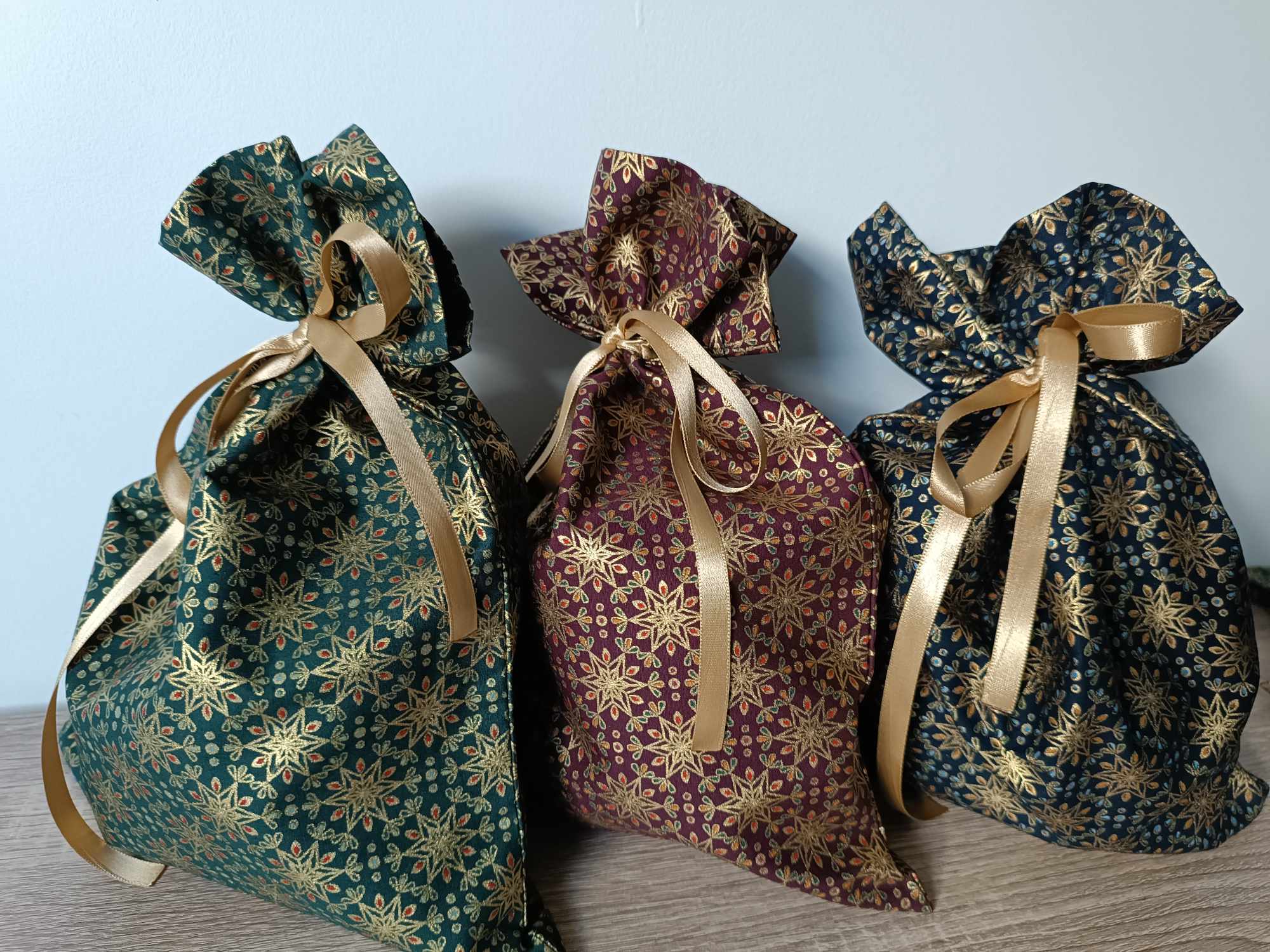 Sac cadeau Noël - Etoile des neiges