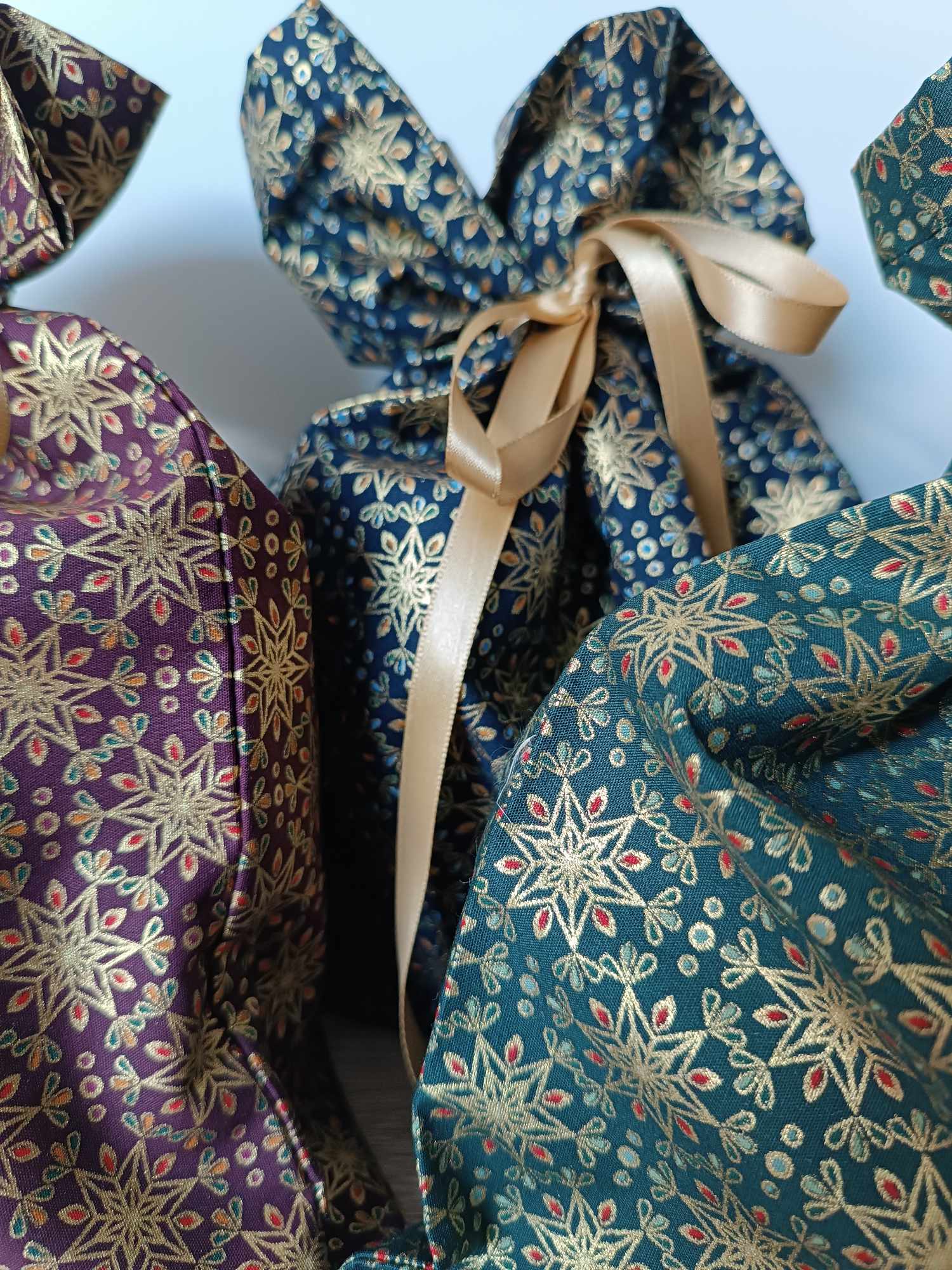 Sac cadeau Noël - Etoile des neiges