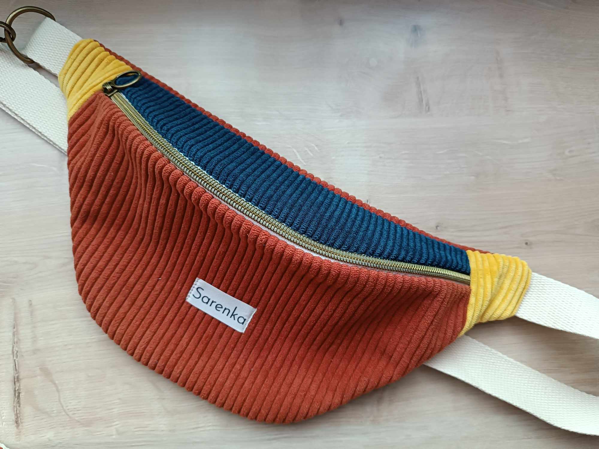 Sac Banane - Velours - Trio - Le baroudeur