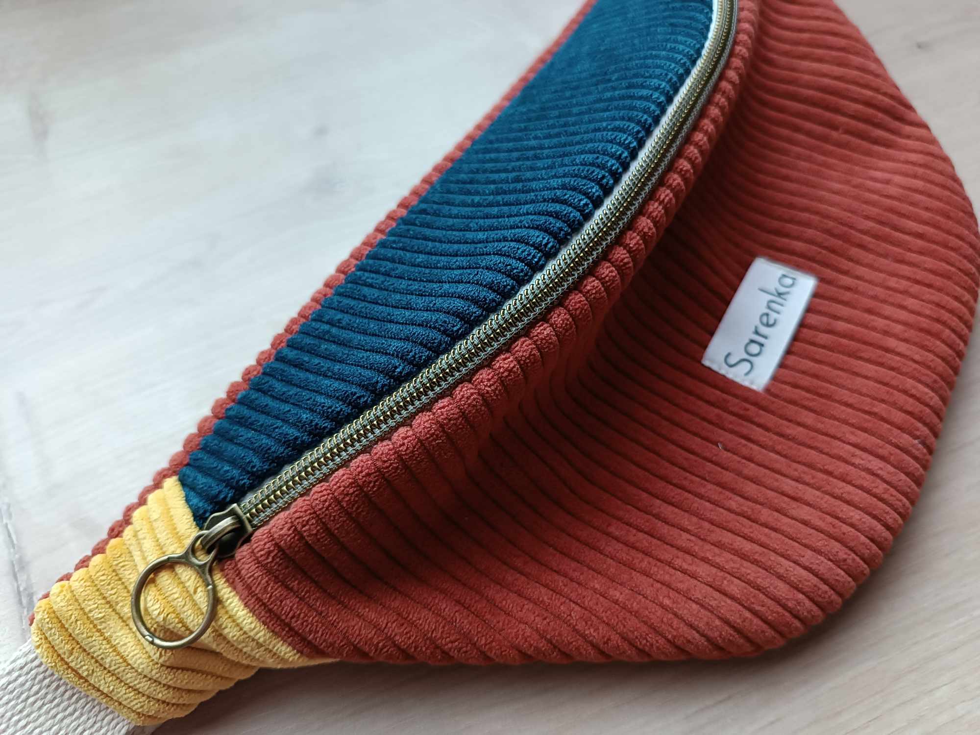 Sac Banane - Velours - Trio - Le baroudeur 