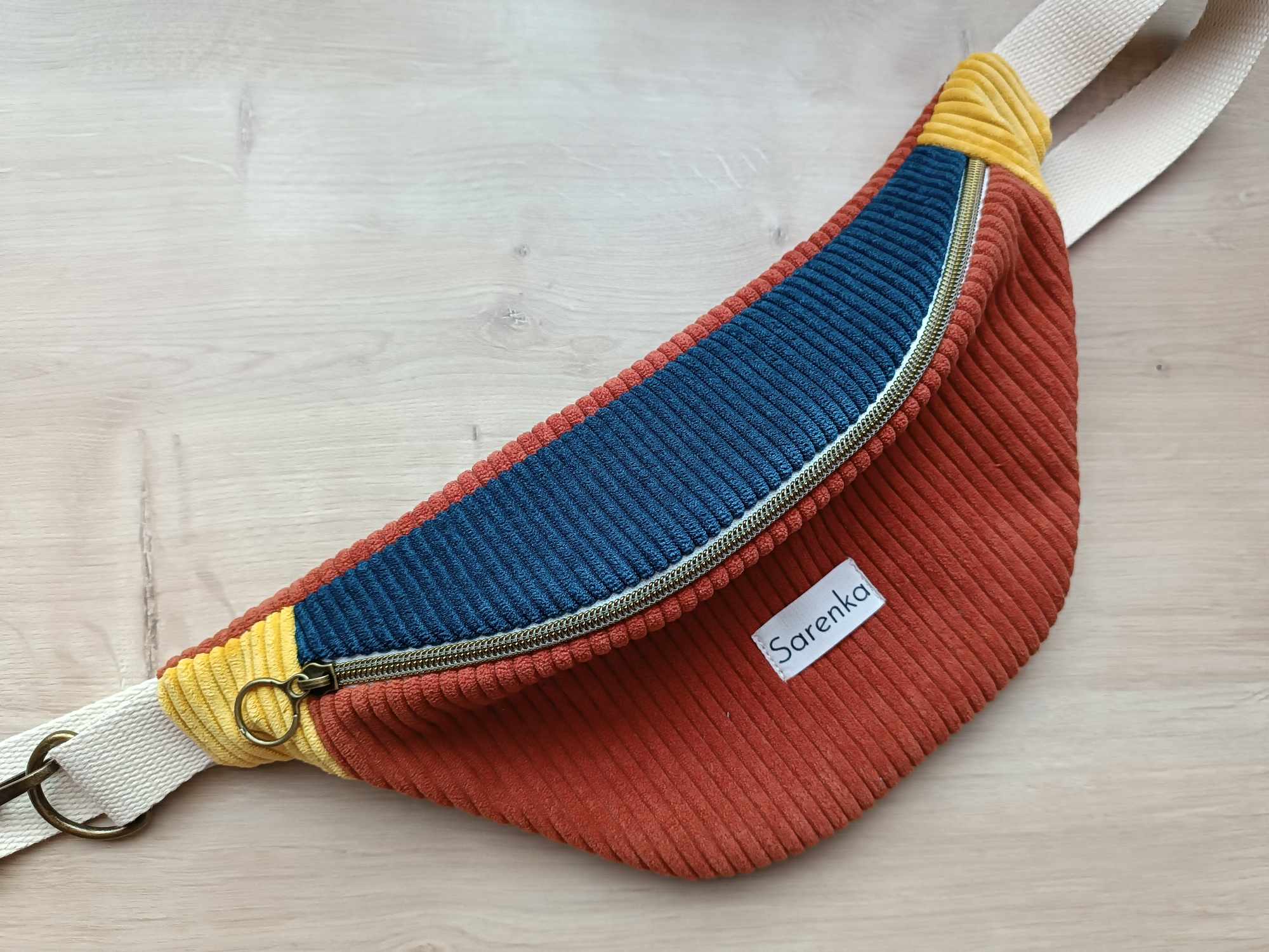 Sac Banane - Velours - Trio - Le baroudeur 