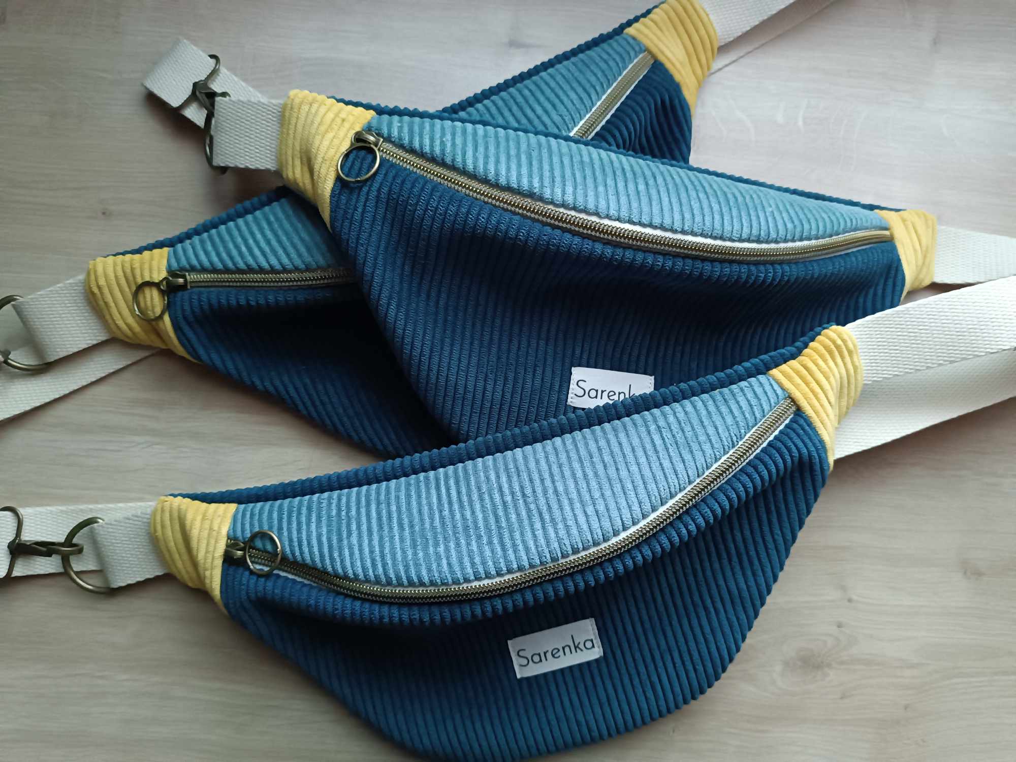 Sac Banane - Trio de couleurs - Les marinières