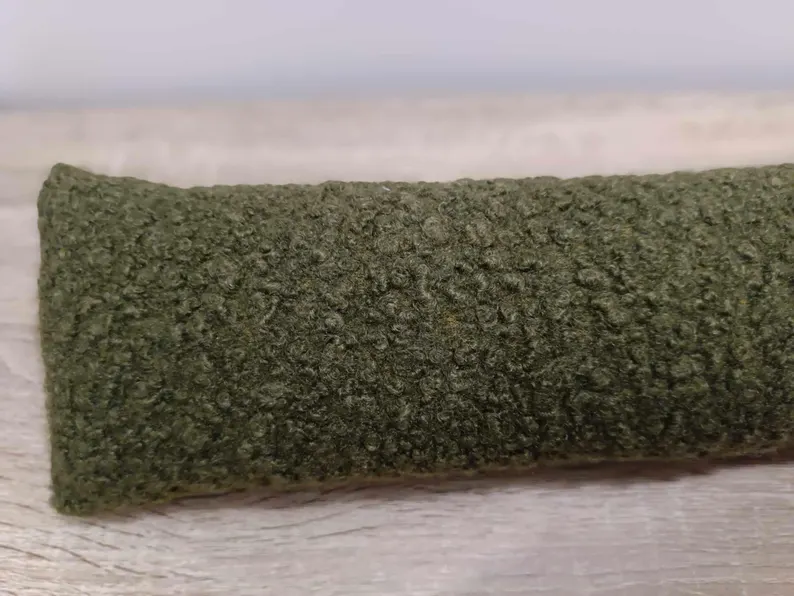 Boudin de porte en tissu bouclette