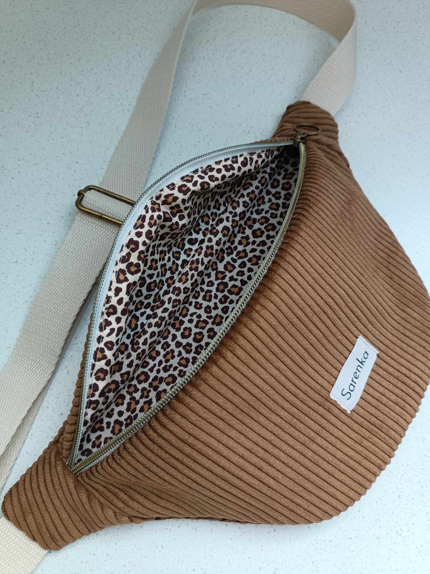 Sac Banane - Les unies - Marron