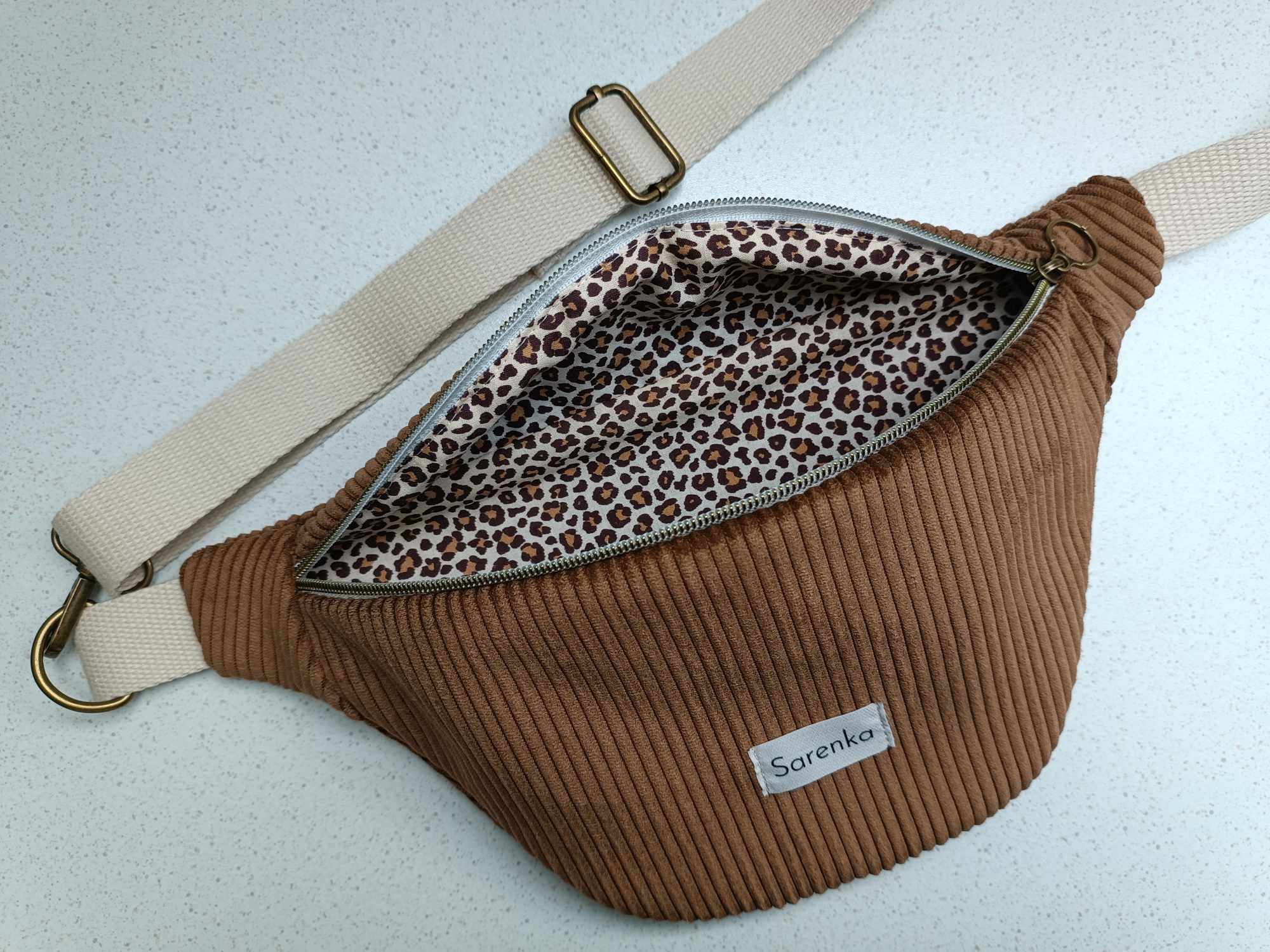 Sac Banane - Les unies - Marron