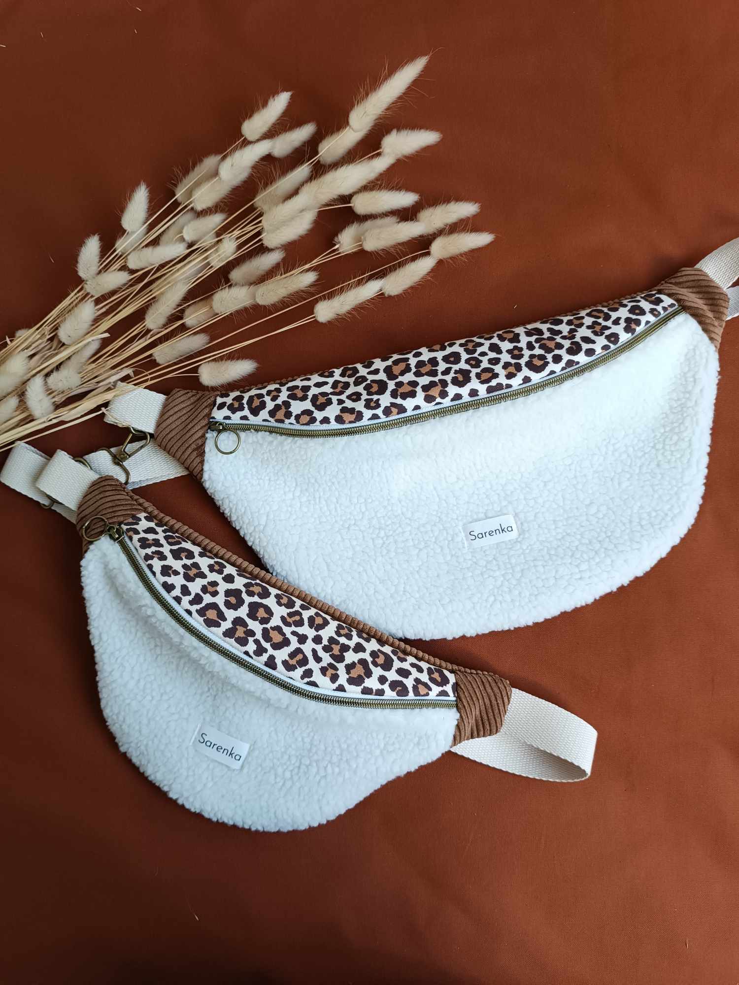 Sac Banane XL Moumoute et Léopard