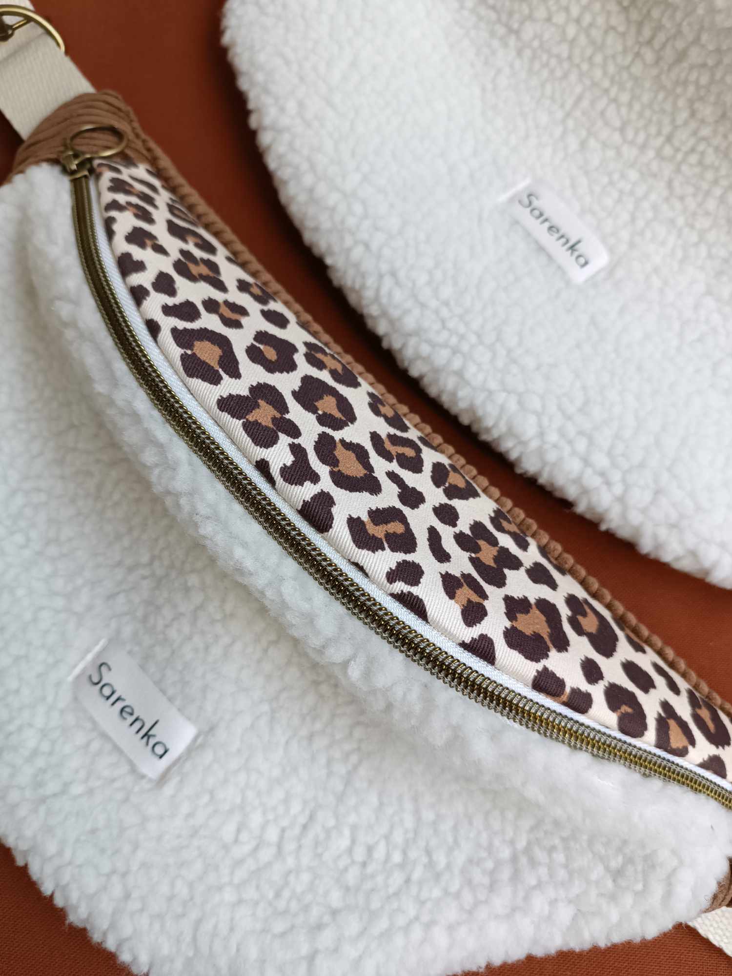 Sac Banane XL Moumoute et Léopard