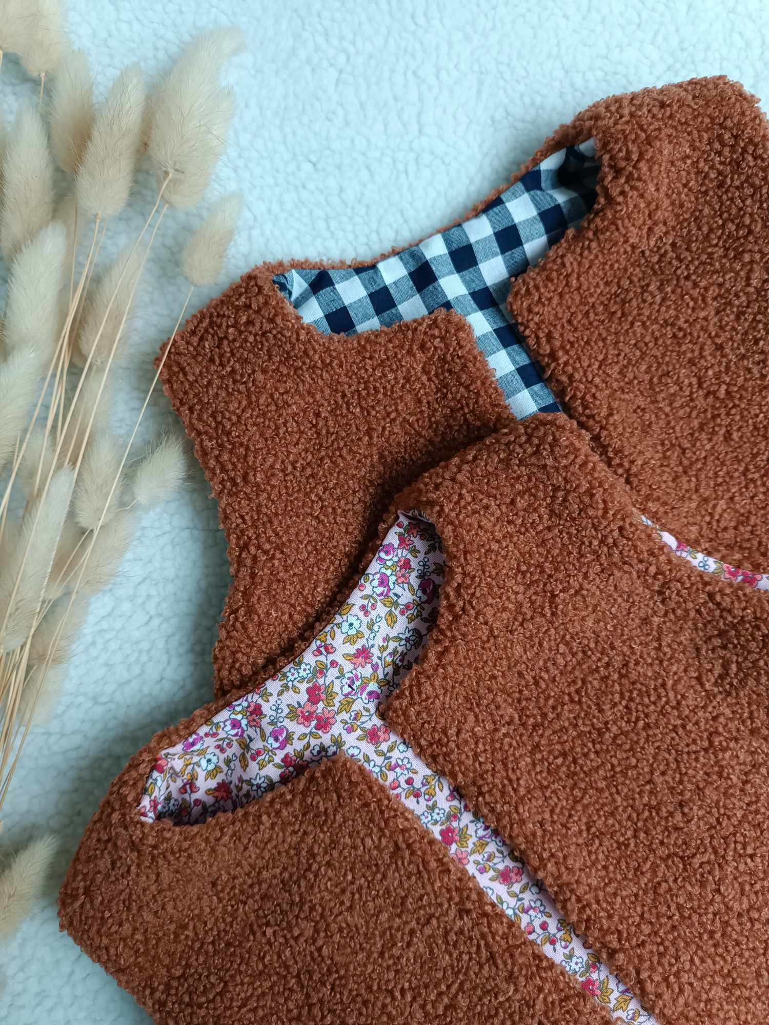 Gilet berger enfant Teddy Moumoute