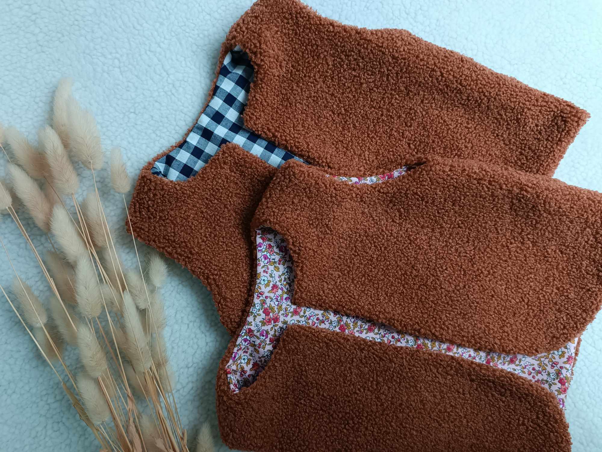 Gilet berger enfant Teddy Moumoute