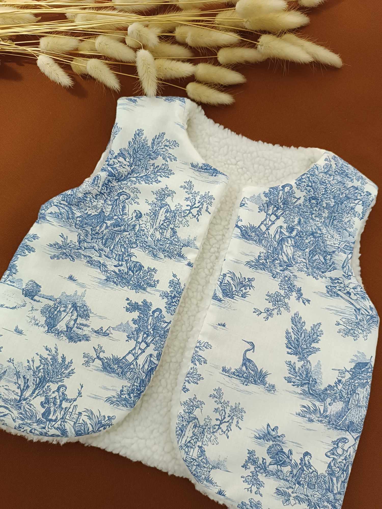 Gilet berger enfant Teddy Moumoute