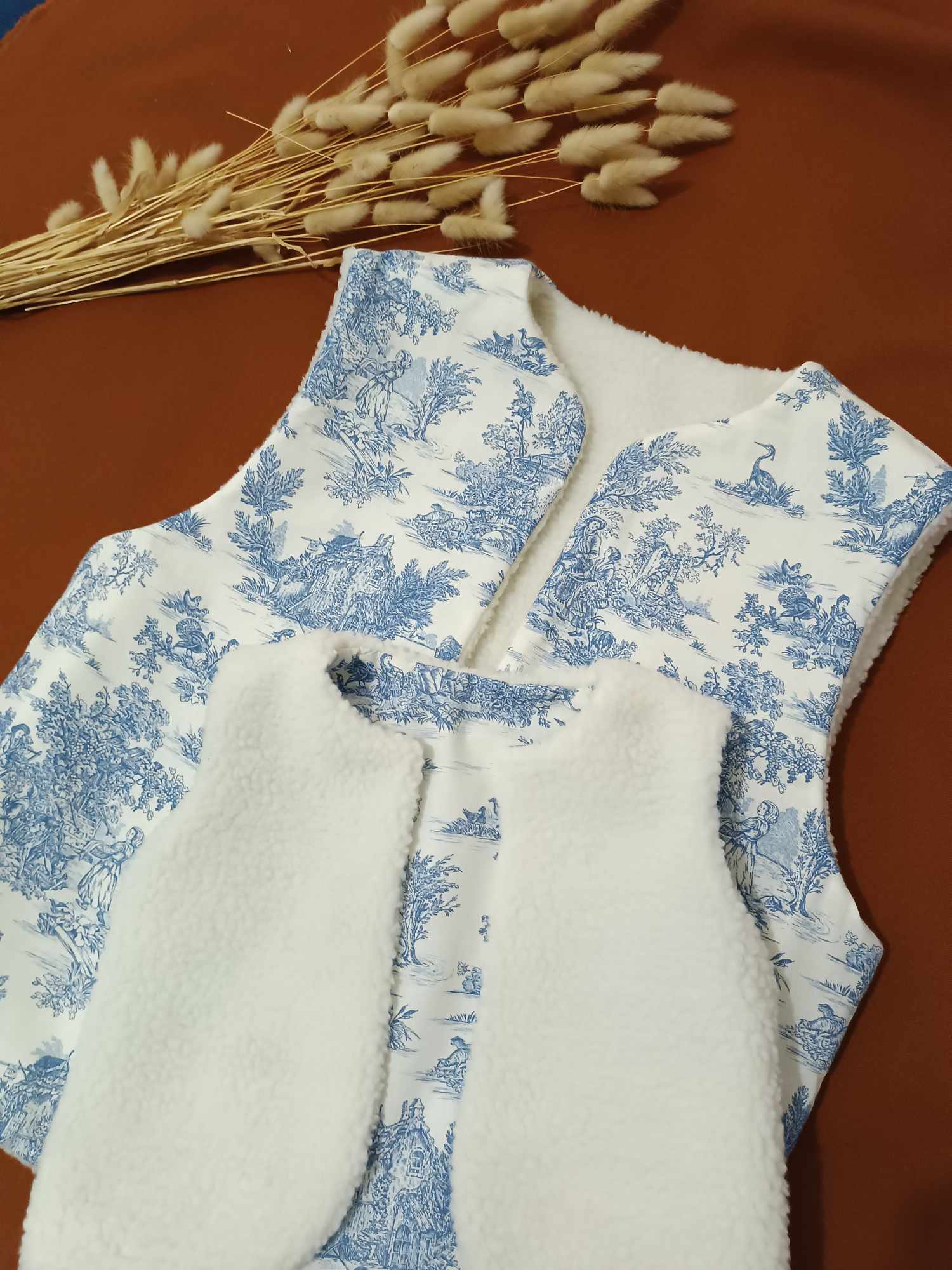 Gilet berger enfant Teddy Moumoute