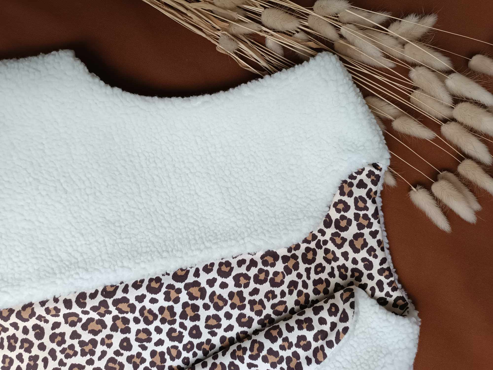 Gilet  sans manche Léopard Louise