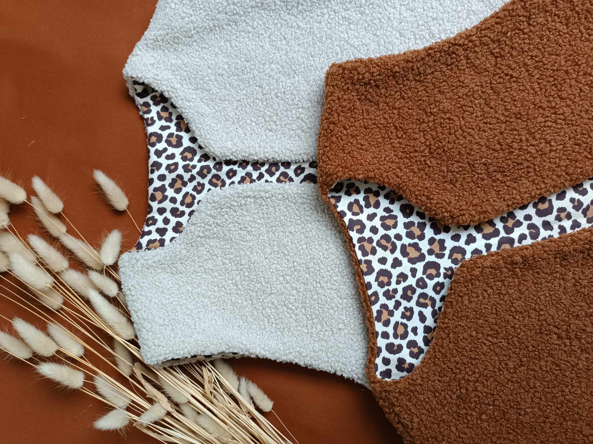 Gilet de berger réversible femme TEDDY bouclette