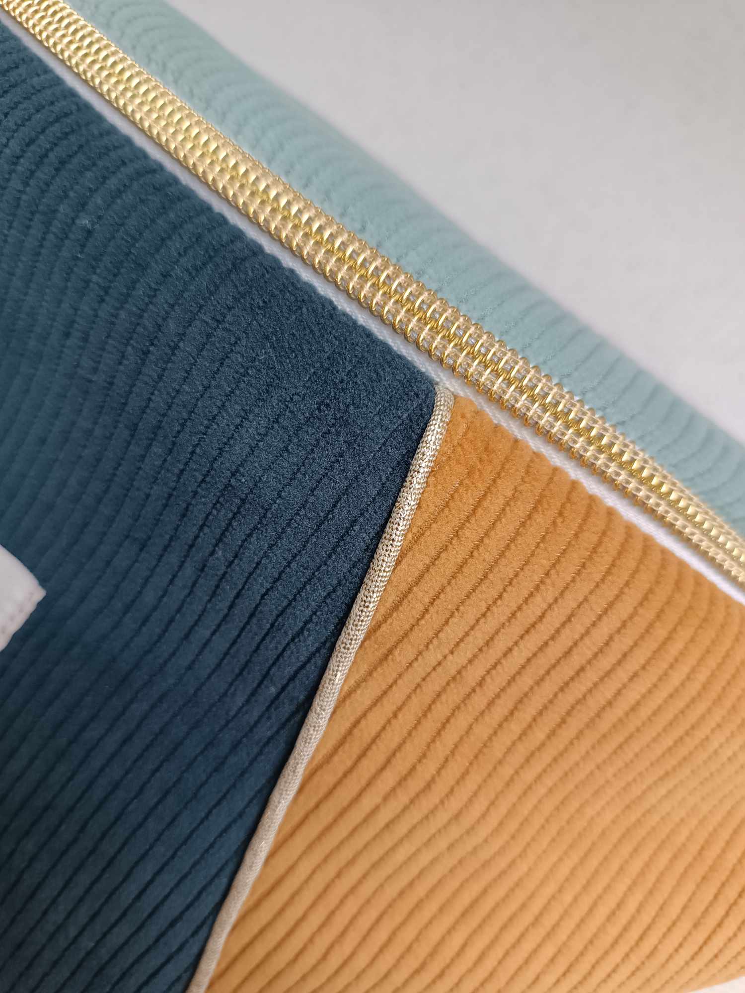 Sac Banane - la Triptyque - Bleu/Camel