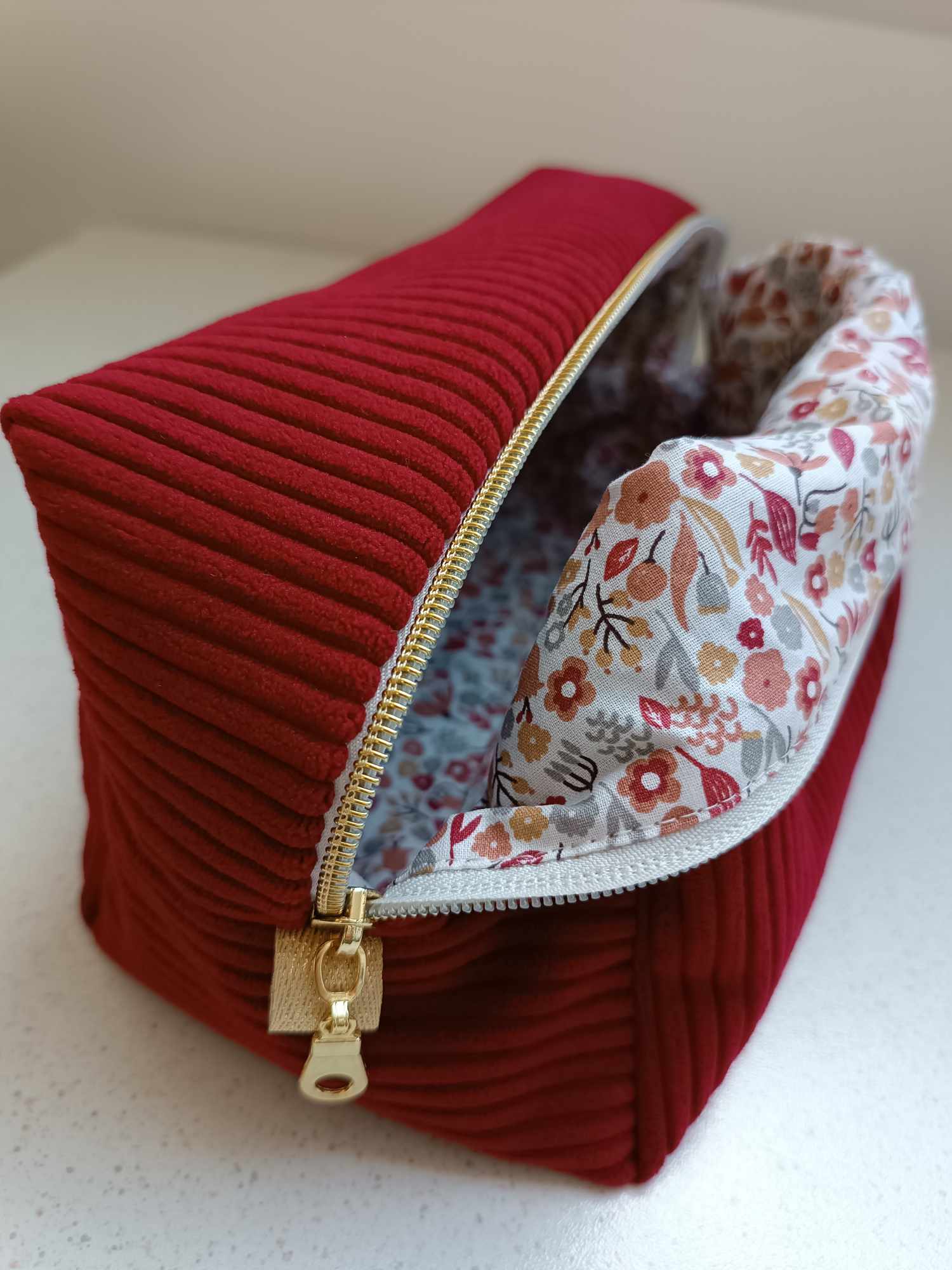 Trousse grand format - Bordeaux