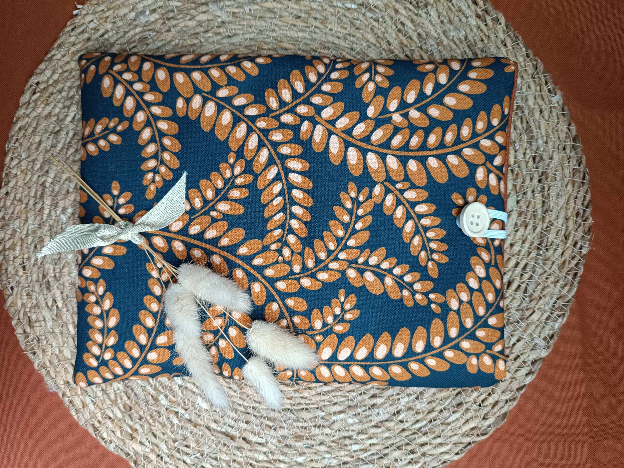 Pochette livre molletonnée