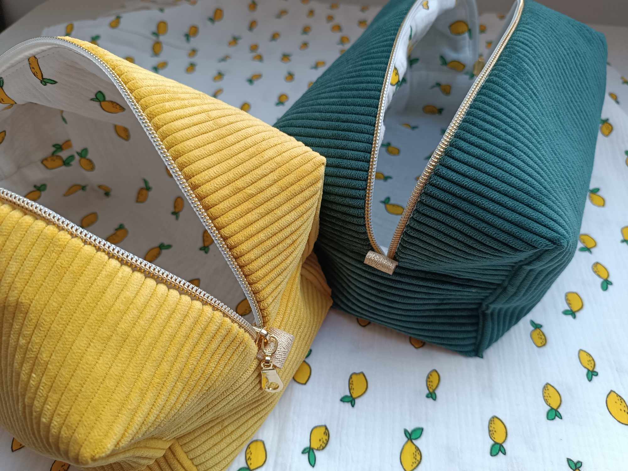 Trousse de toilette Citron