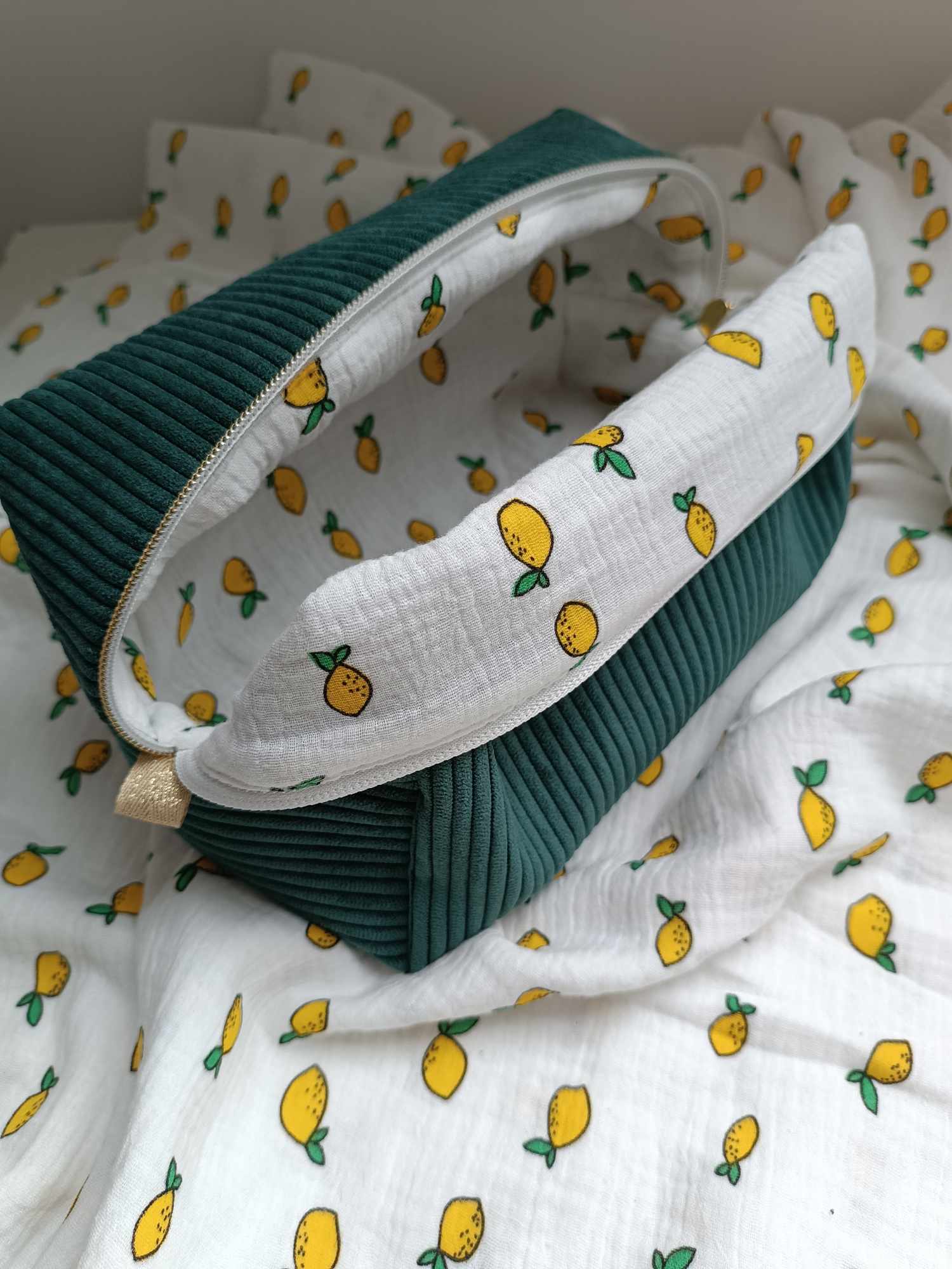 Trousse de toilette Citron