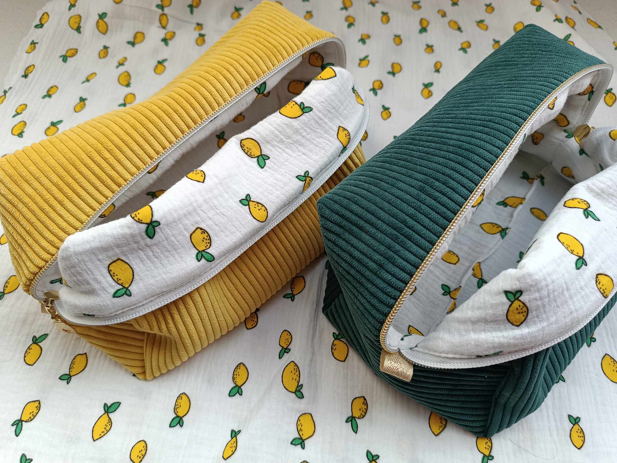 Trousse de toilette Citron