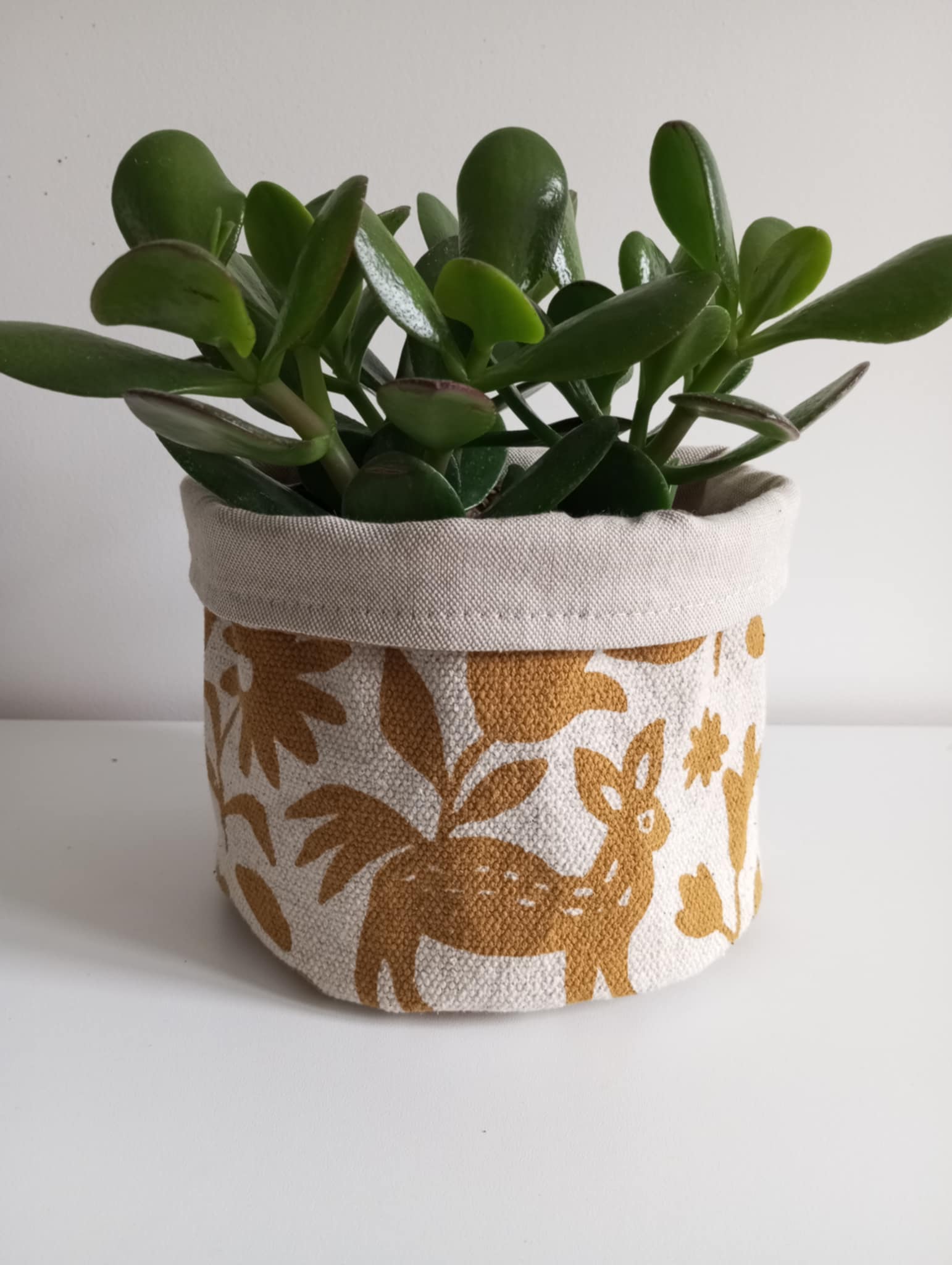 Cache pot motif prymitif