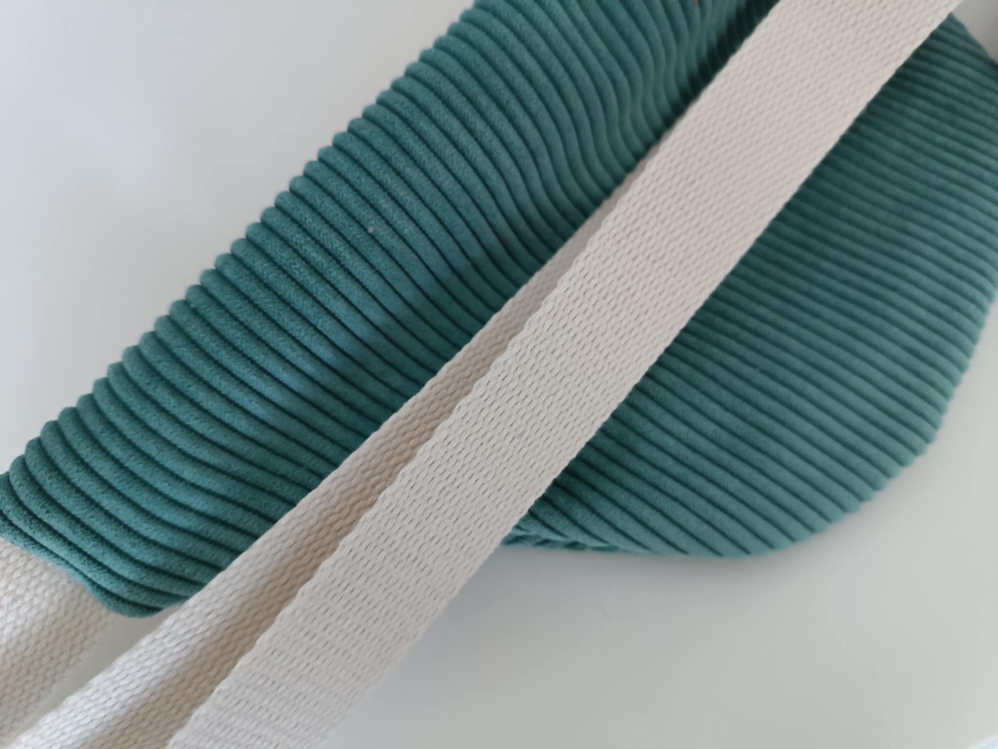 Sac Banane - Trio de couleurs - Vert Menthe Jaune