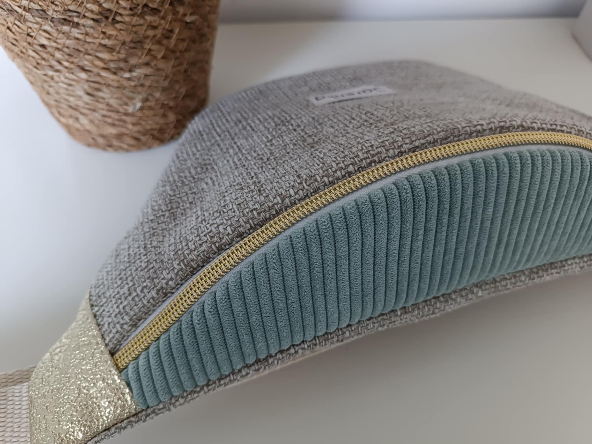 Sac Banane - Avoine - Vert d'eau