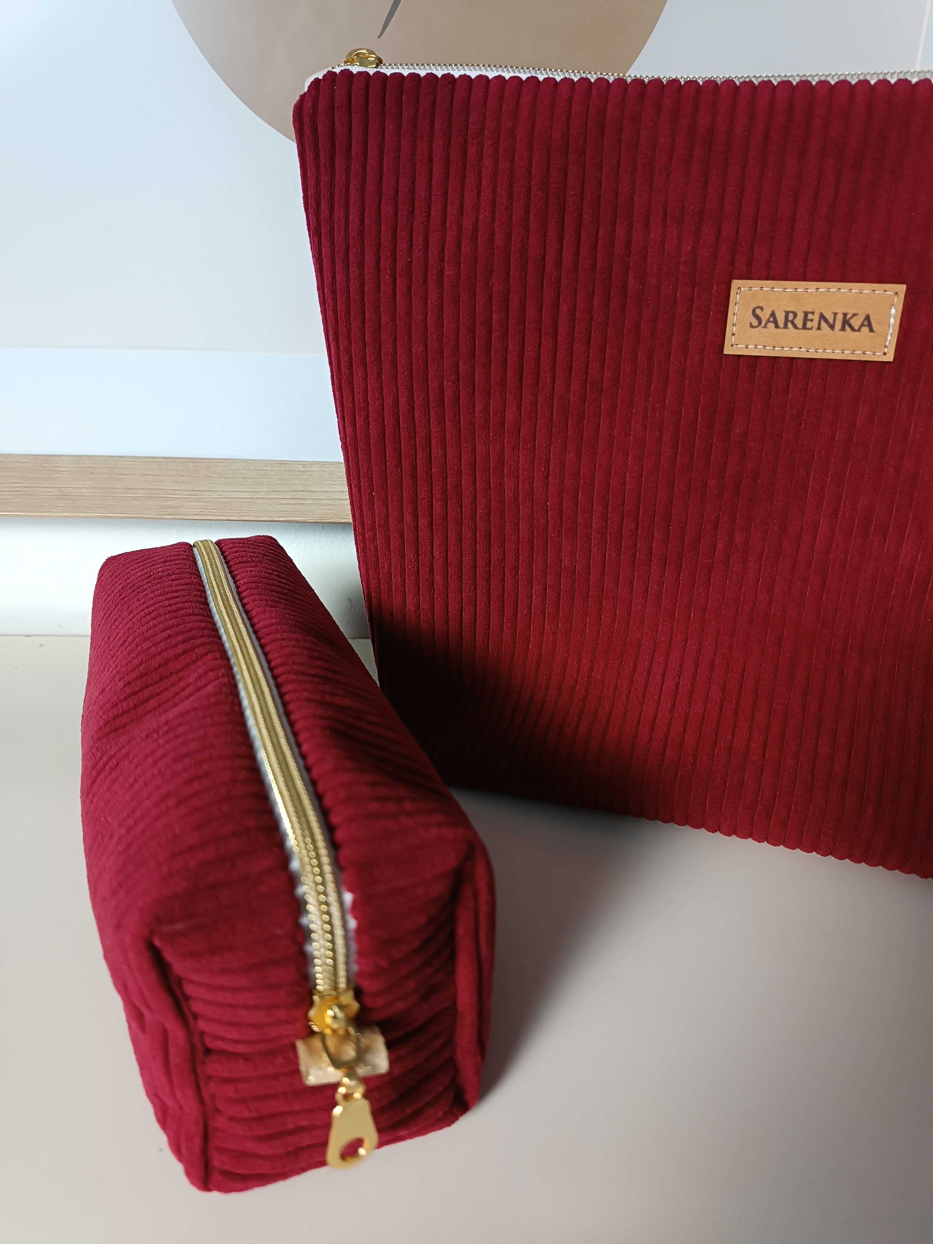 Trousses de toilette et maquillage | Velours intérieur Jouy