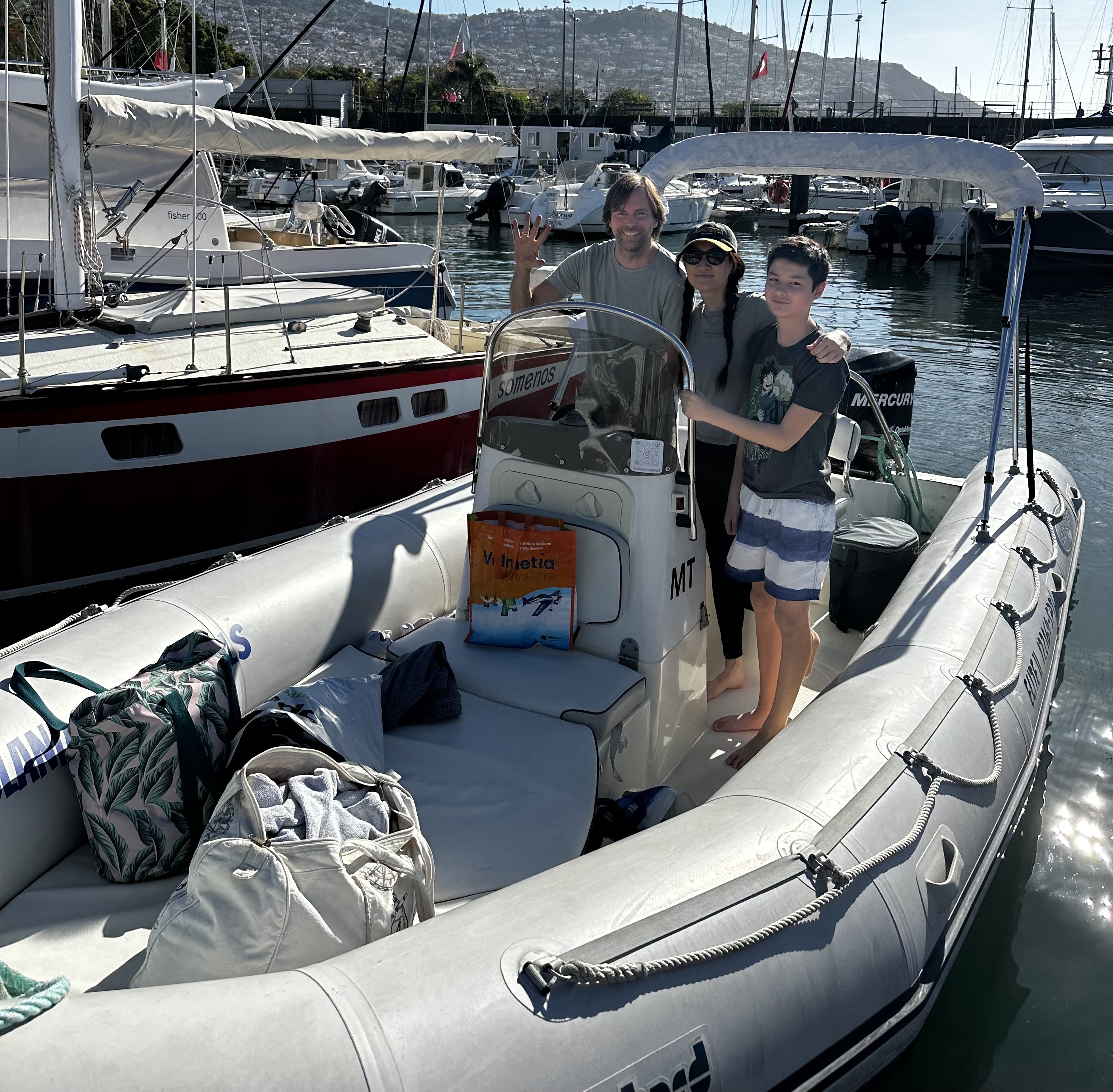 UNE JOURNEE COMPLETE SANS SKIPPER