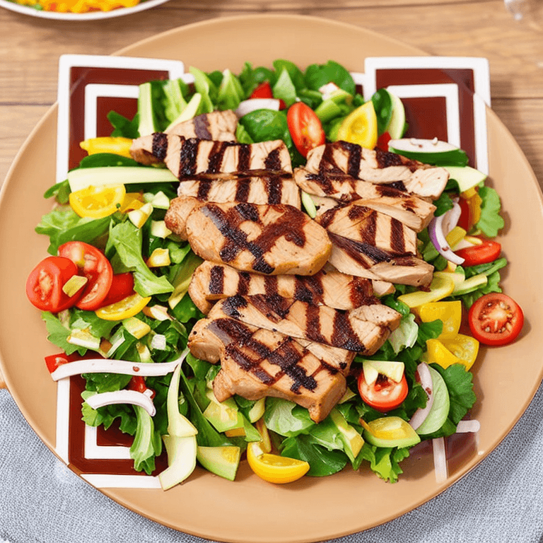 Enhance Menus with This Meat and Salad QR Code 🥗🍖