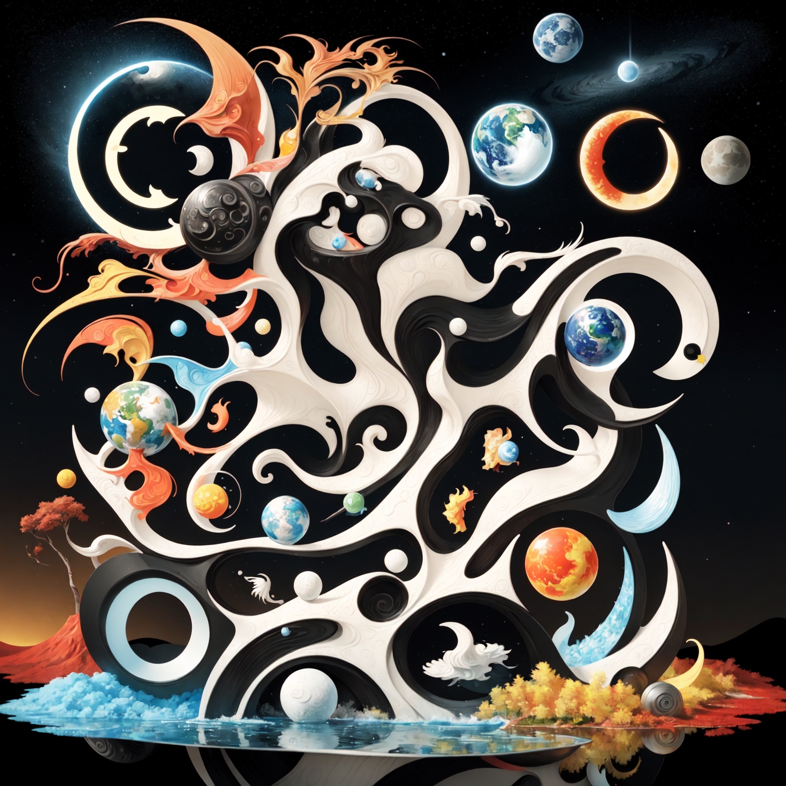 Universe Art QR Code🪐
