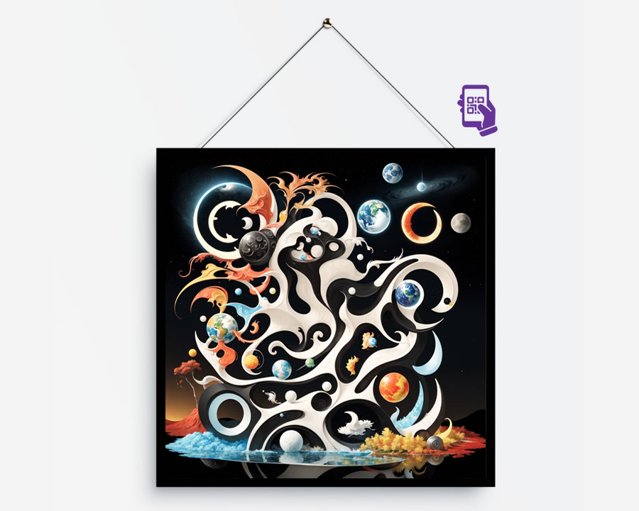 Universe Art QR Code🪐