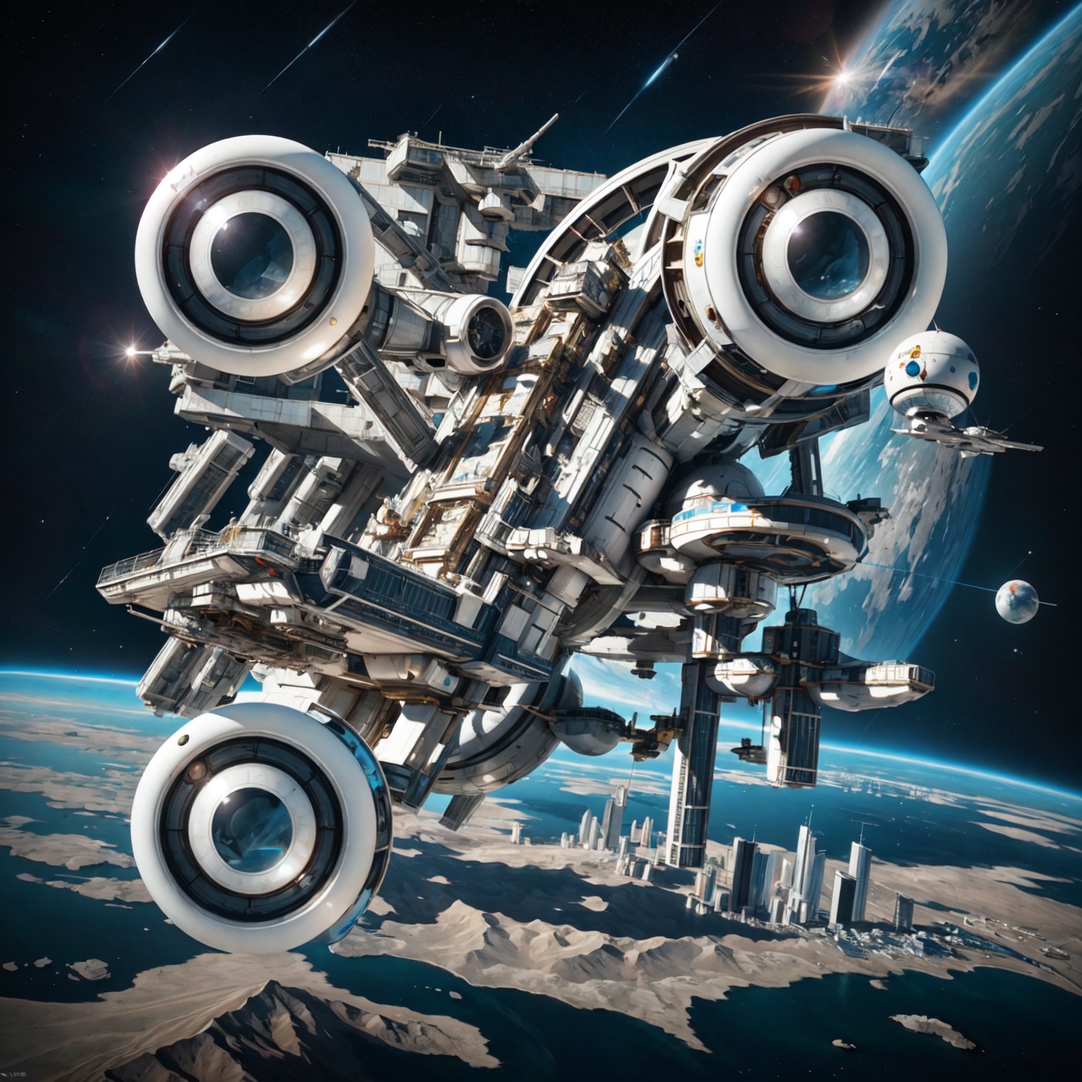 Space Station QR Code 🚀