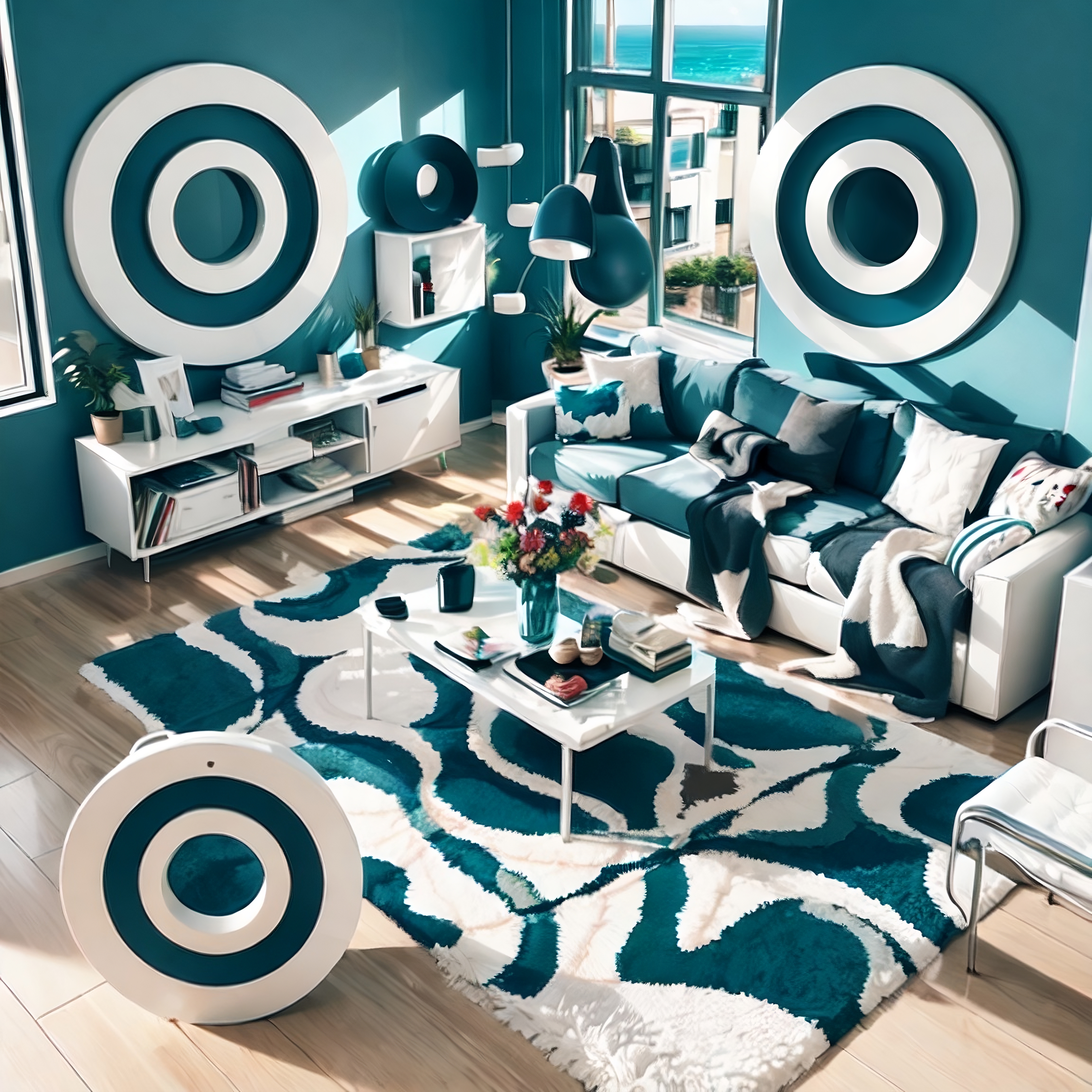 Loft Interior Design QR Code