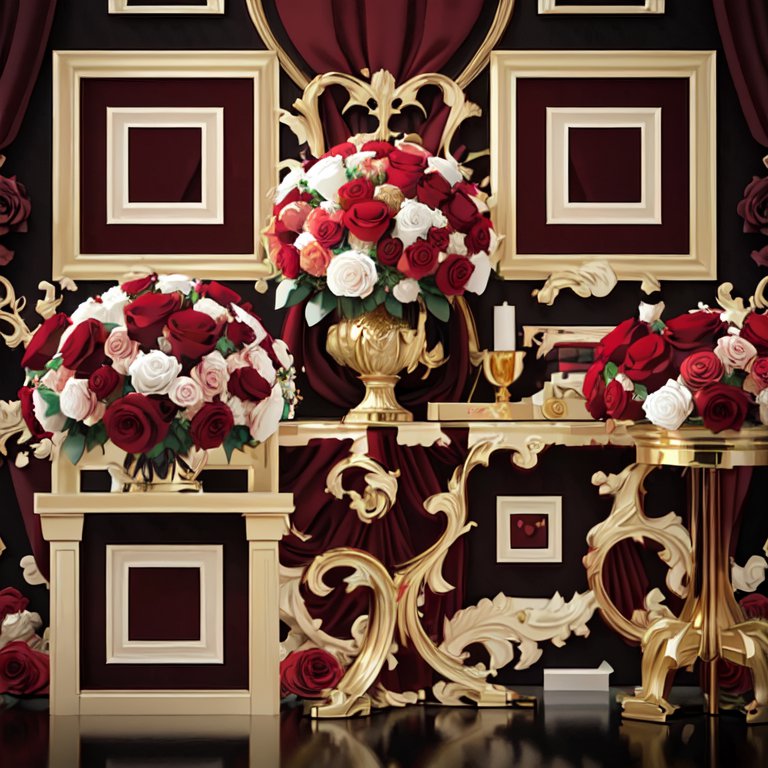 Luxurious Bouquet QR Code