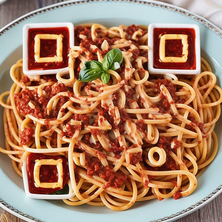 Spaghetti QR Code