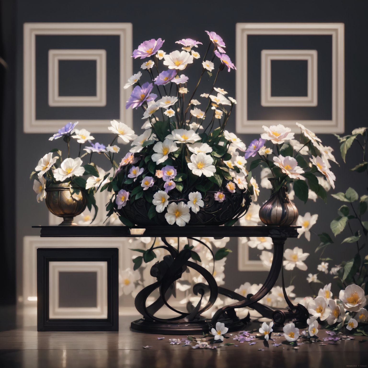 Floral Harmony QR Code
