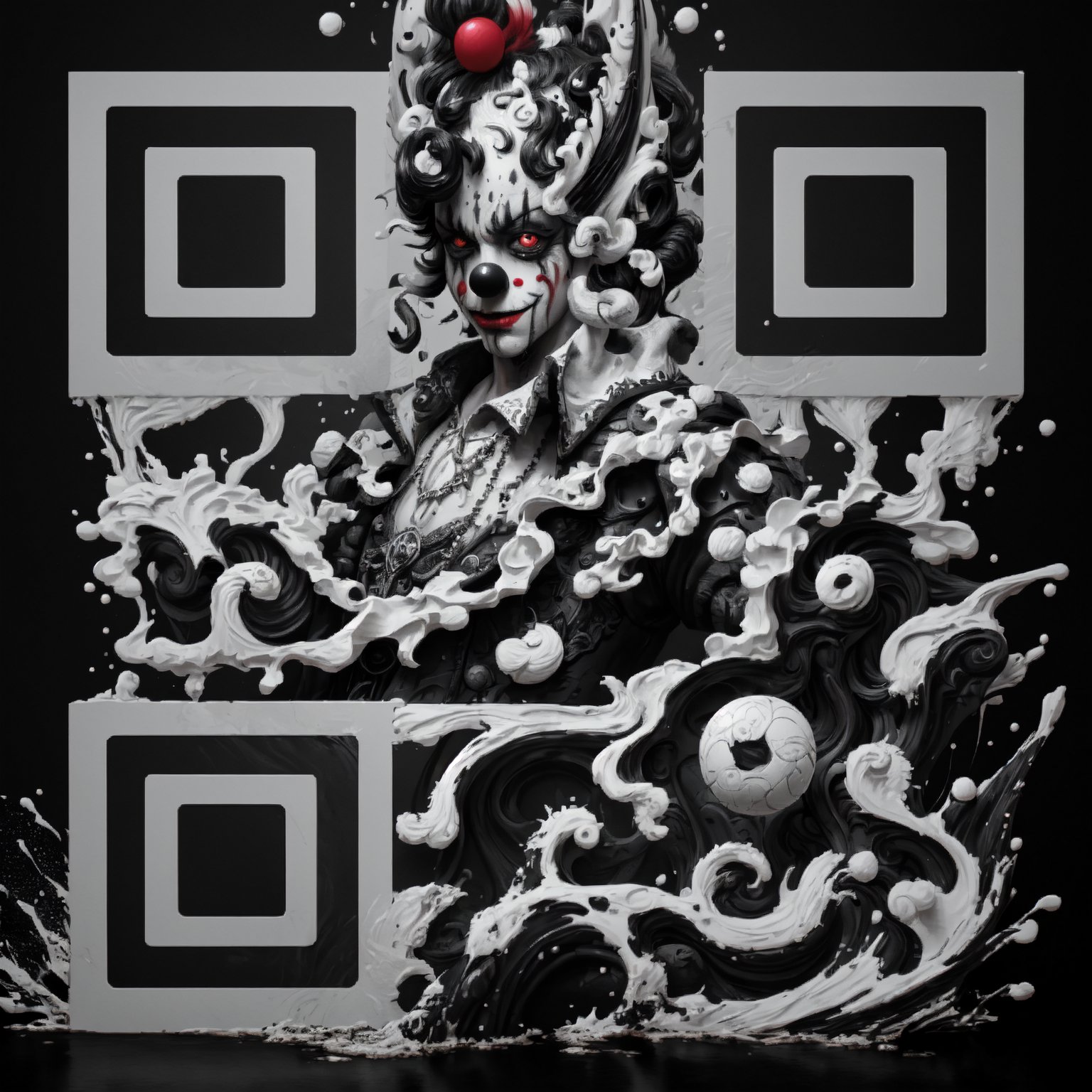 Clown Code Art
