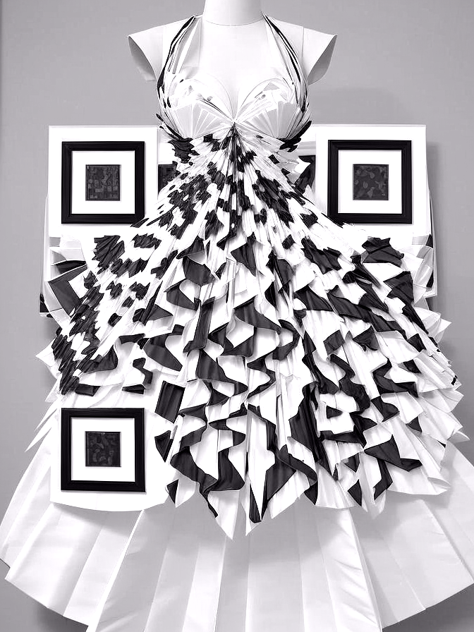 Modern Origami-inspired Fashion Dress